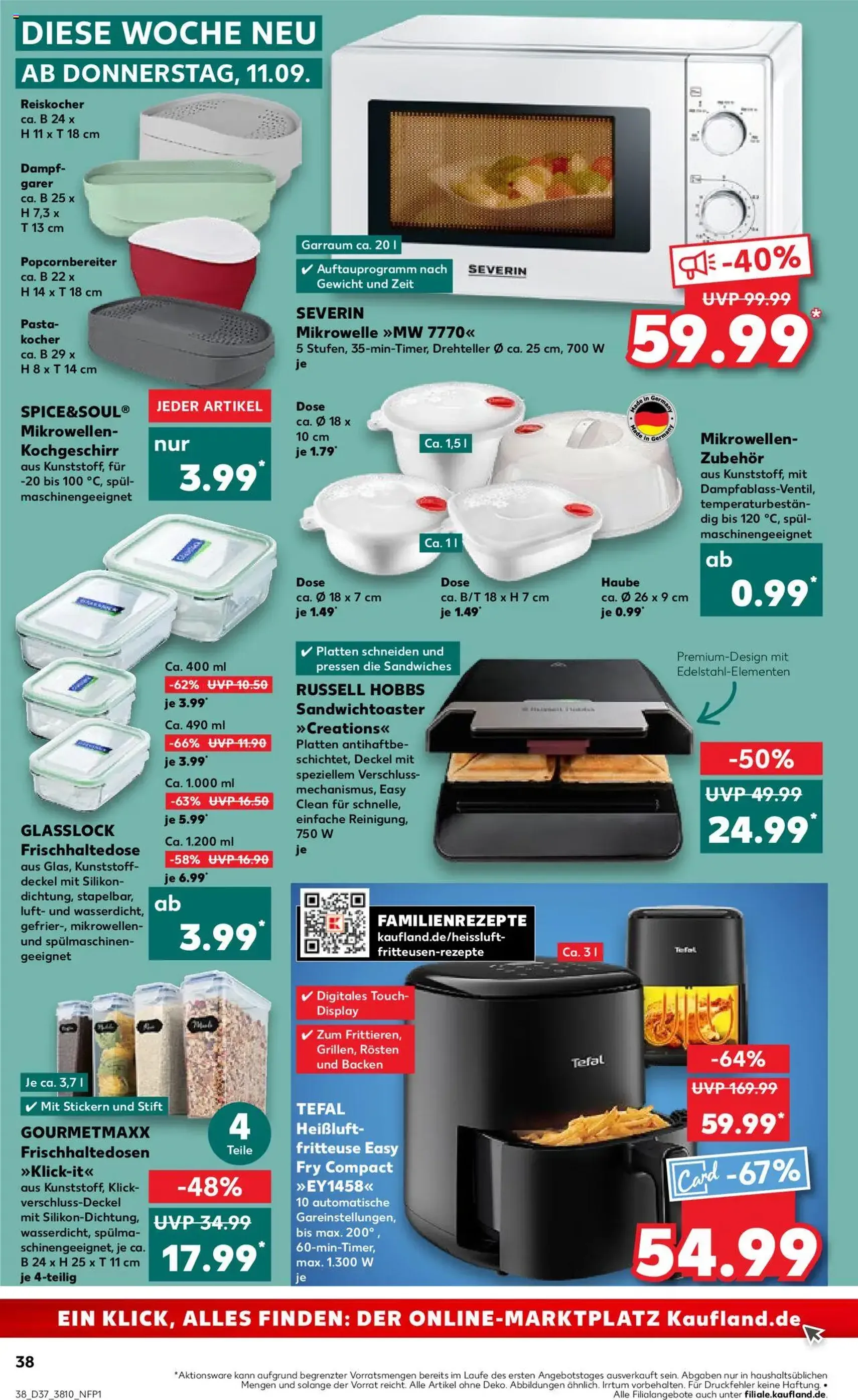 Kaufland Prospekt - Gültiger Prospekt ab 11.09.2025, Seite 38 von insgesamt 59 Kaufland Prospekt - Gültiger Prospekt ab 11.09.2025, Seite 38 von insgesamt 59
