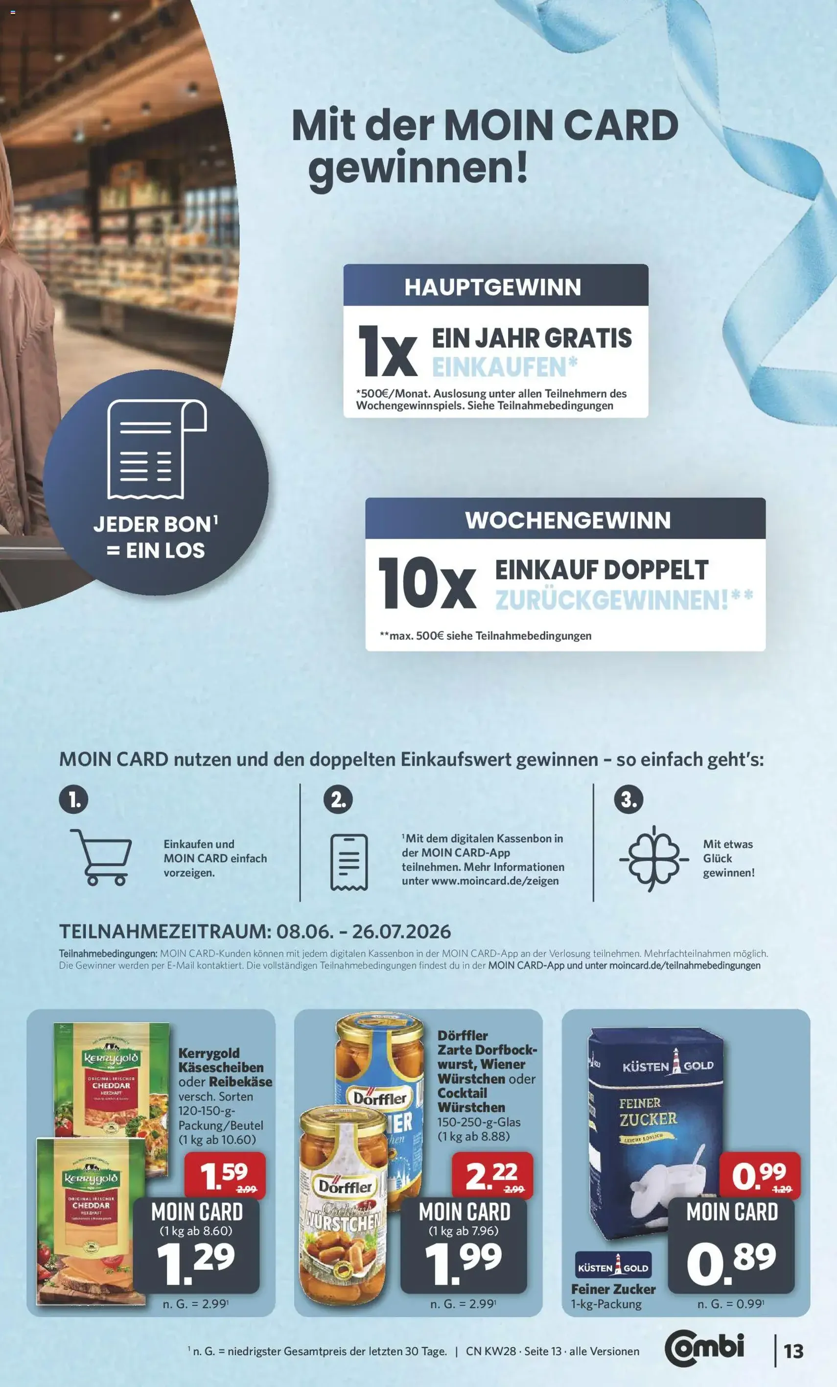 Combi Prospekt - Gültiger Prospekt ab 06.07.2026, Seite 13 von insgesamt 35