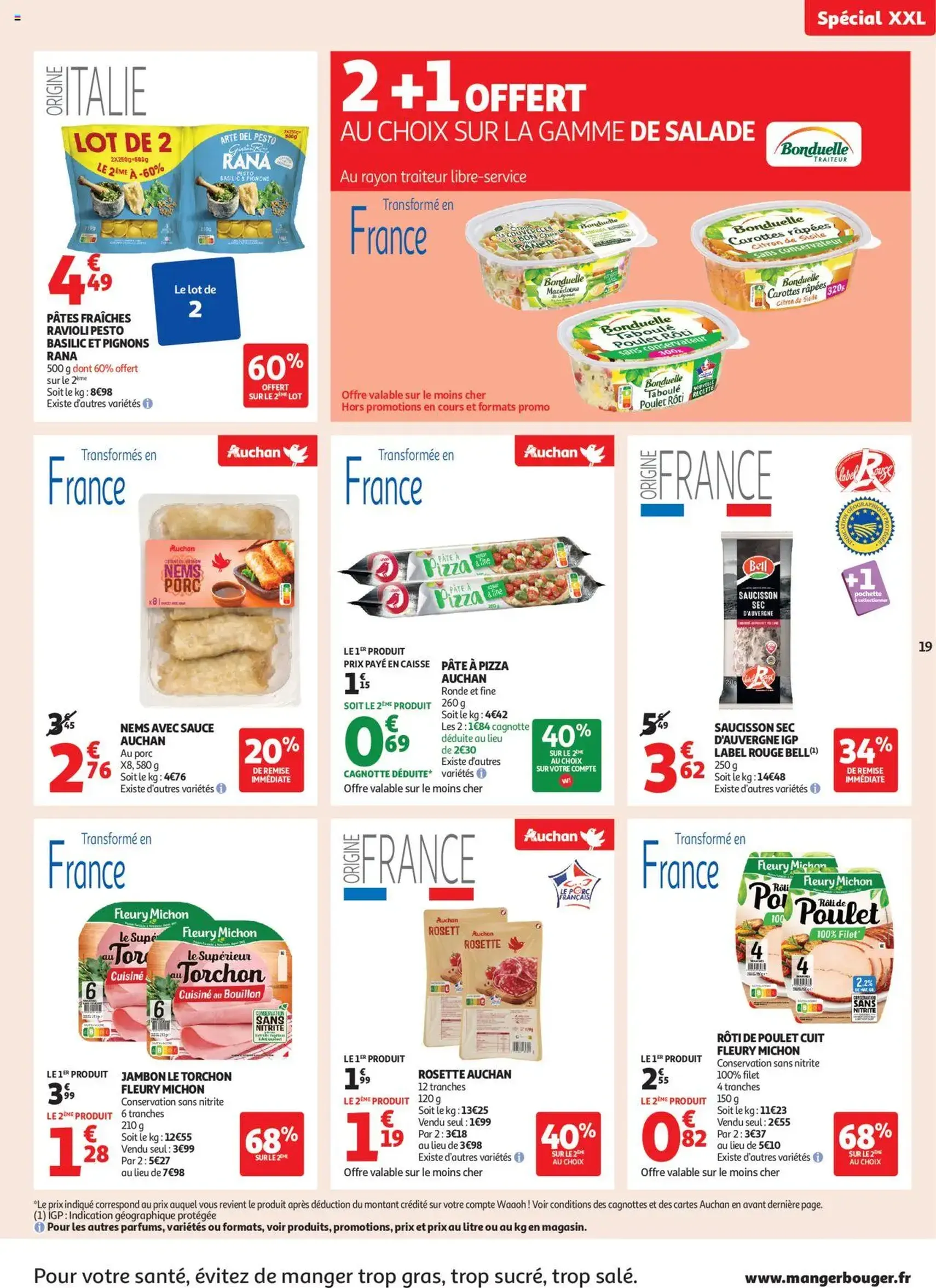 Auchan prospectus - brochure valable à partir du 19/08/2025, page 19 sur 46 Auchan prospectus - brochure valable à partir du 19/08/2025, page 19 sur 46