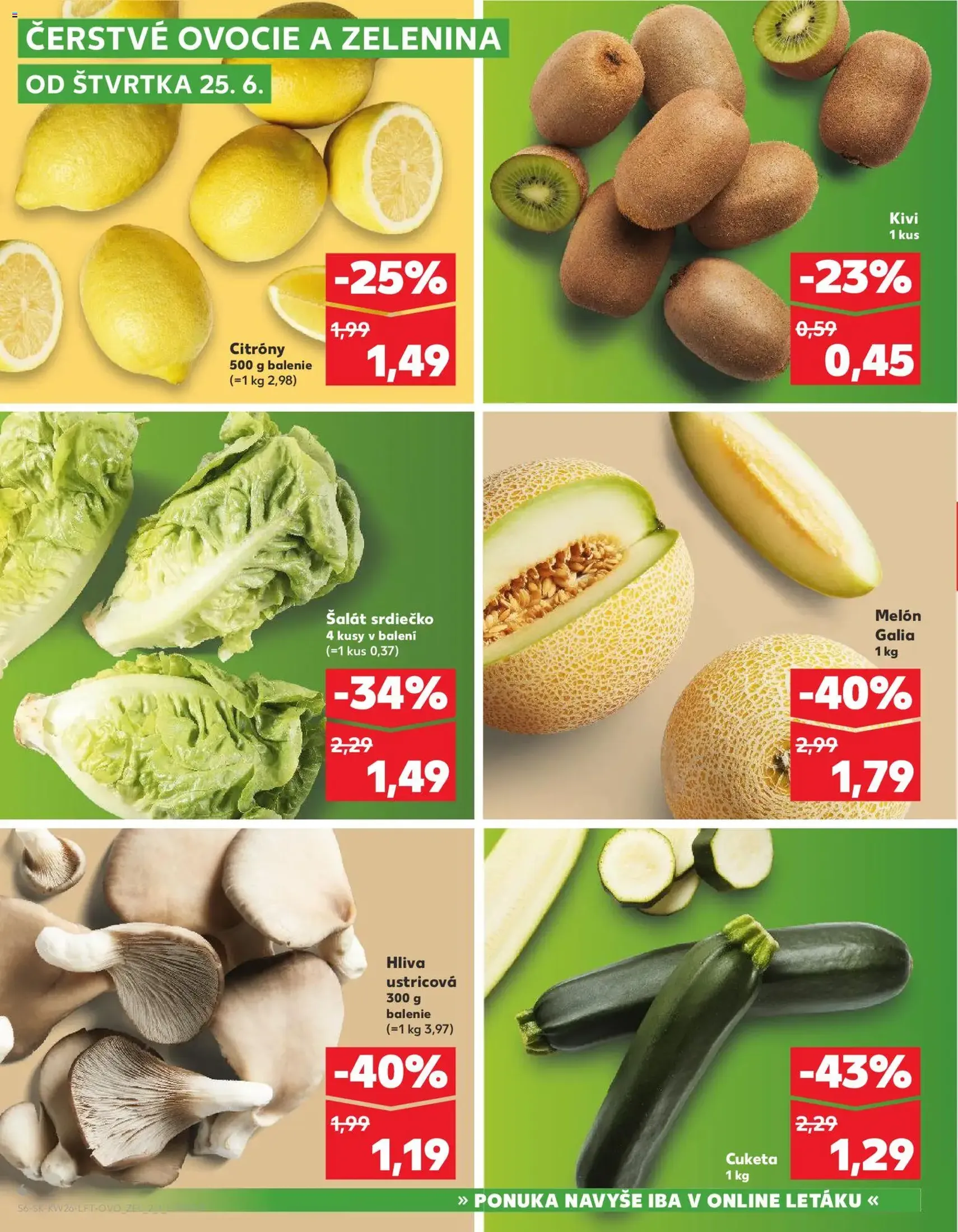 Kaufland SK akciós újság - 2026.06.25. érvényes szórólap 6 oldal 84 oldalból