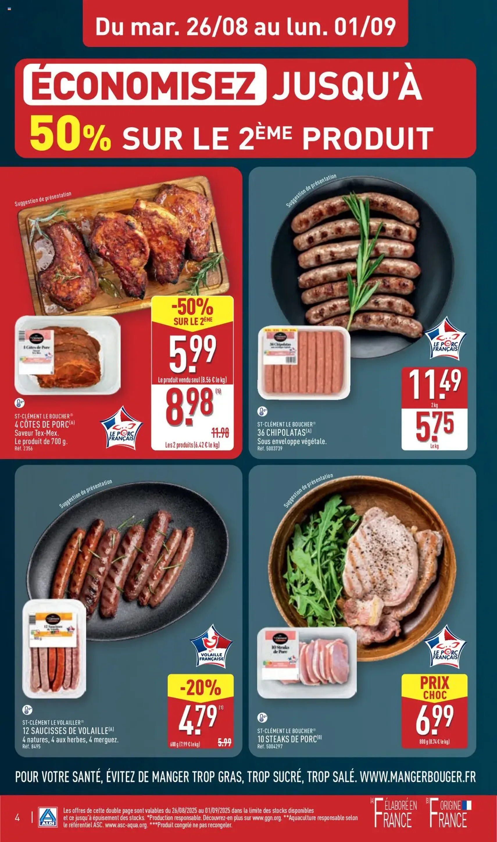 Aldi catalogue semaine 35 - brochure valable à partir du 26/08/2025, page 7 sur 55