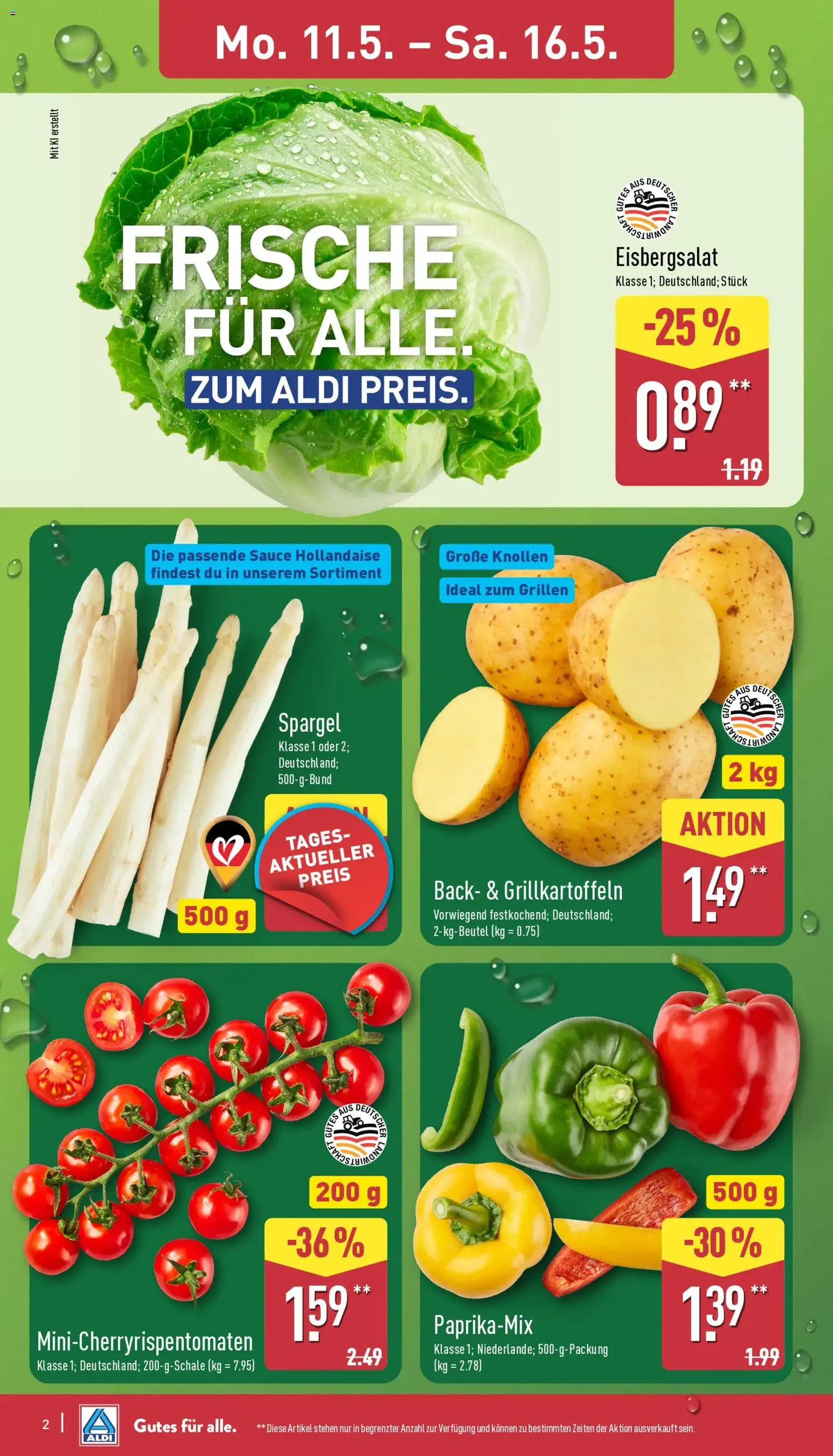 Aldi Prospekt - Gültiger Prospekt ab 11.05.2026, Seite 2 von insgesamt 43