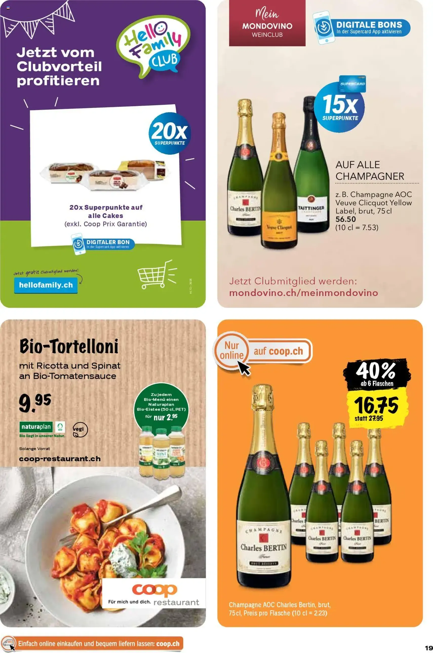 Coop Aktionen - Gültiger Prospekt ab 28.08.2025, Seite 19 von insgesamt 24 Coop Aktionen - Gültiger Prospekt ab 28.08.2025, Seite 19 von insgesamt 24