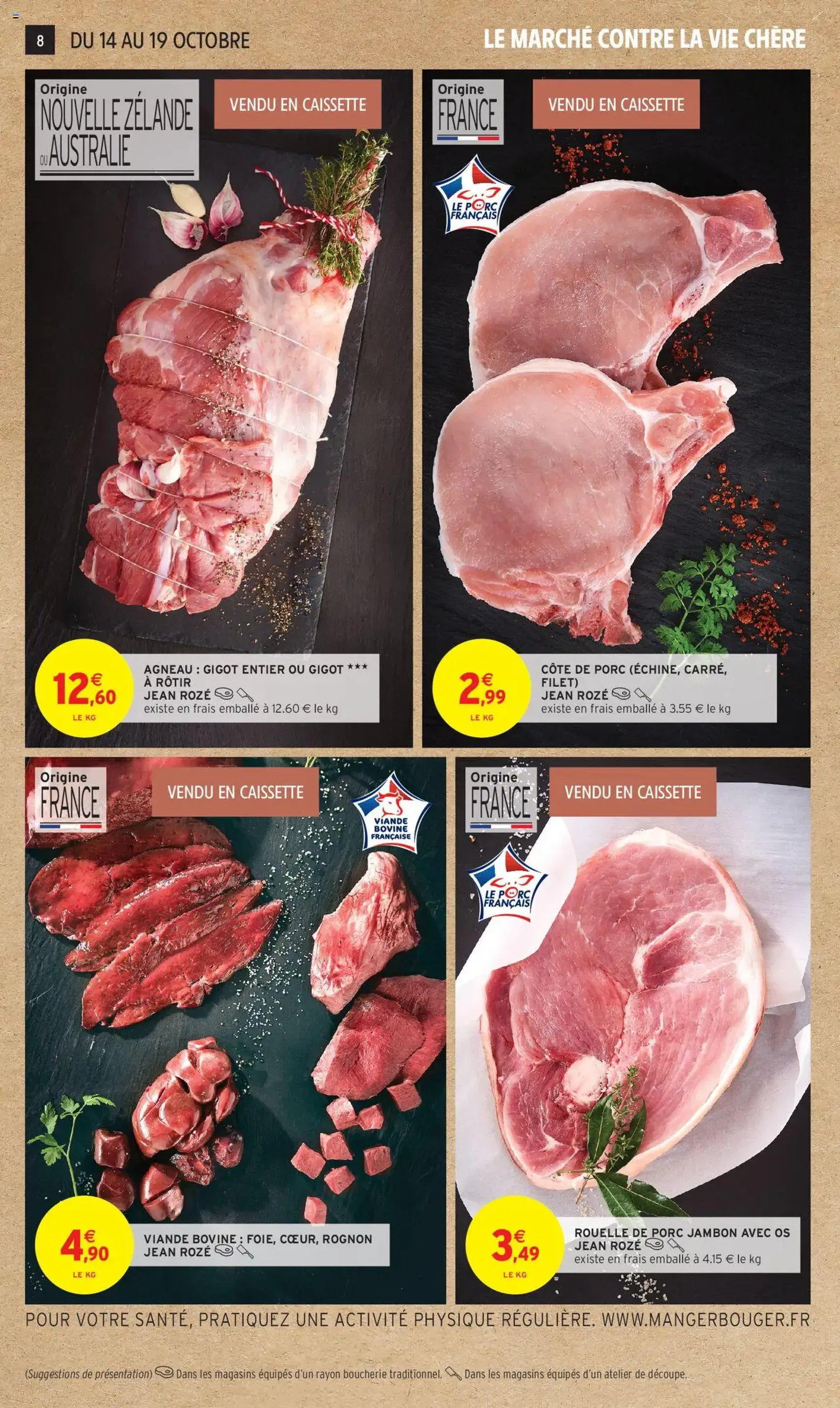 Intermarché catalogue semaine 42 - brochure valable à partir du 14/10/2025, page 8 sur 52