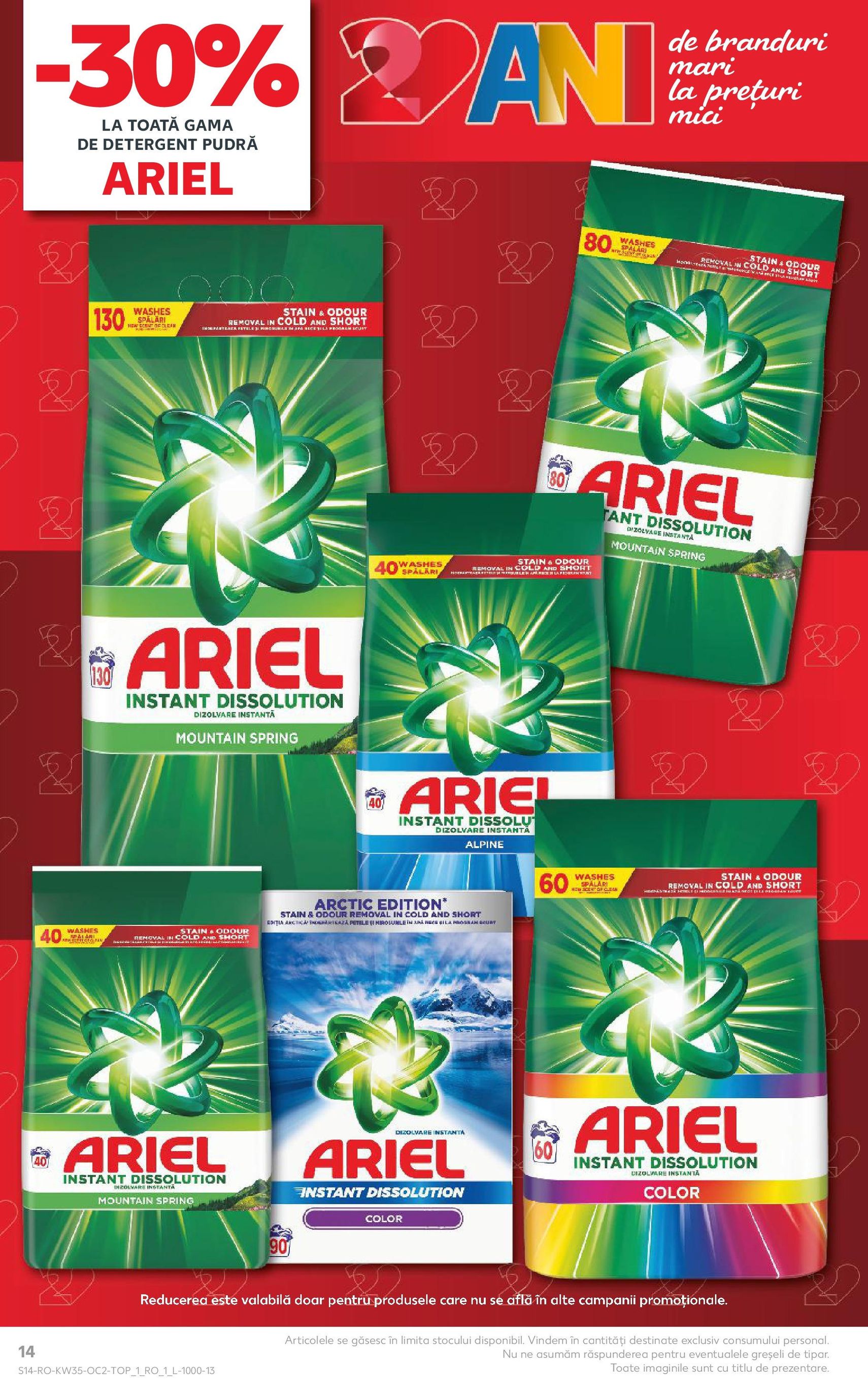 Catalog Kaufland - Bucureşti - cataloage valabile începând cu 27.08.2025 pagina 14 din 64 Catalog Kaufland - Bucureşti - cataloage valabile începând cu 27.08.2025 pagina 14 din 64