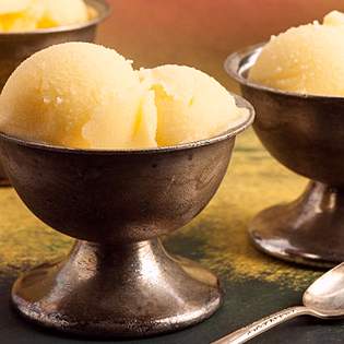 Recipe preview Pineapple-Rum Sorbet