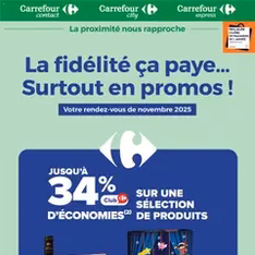 Carrefour City catalogue - Prévisualisation du catalogue valable à partir du 01/11/2025