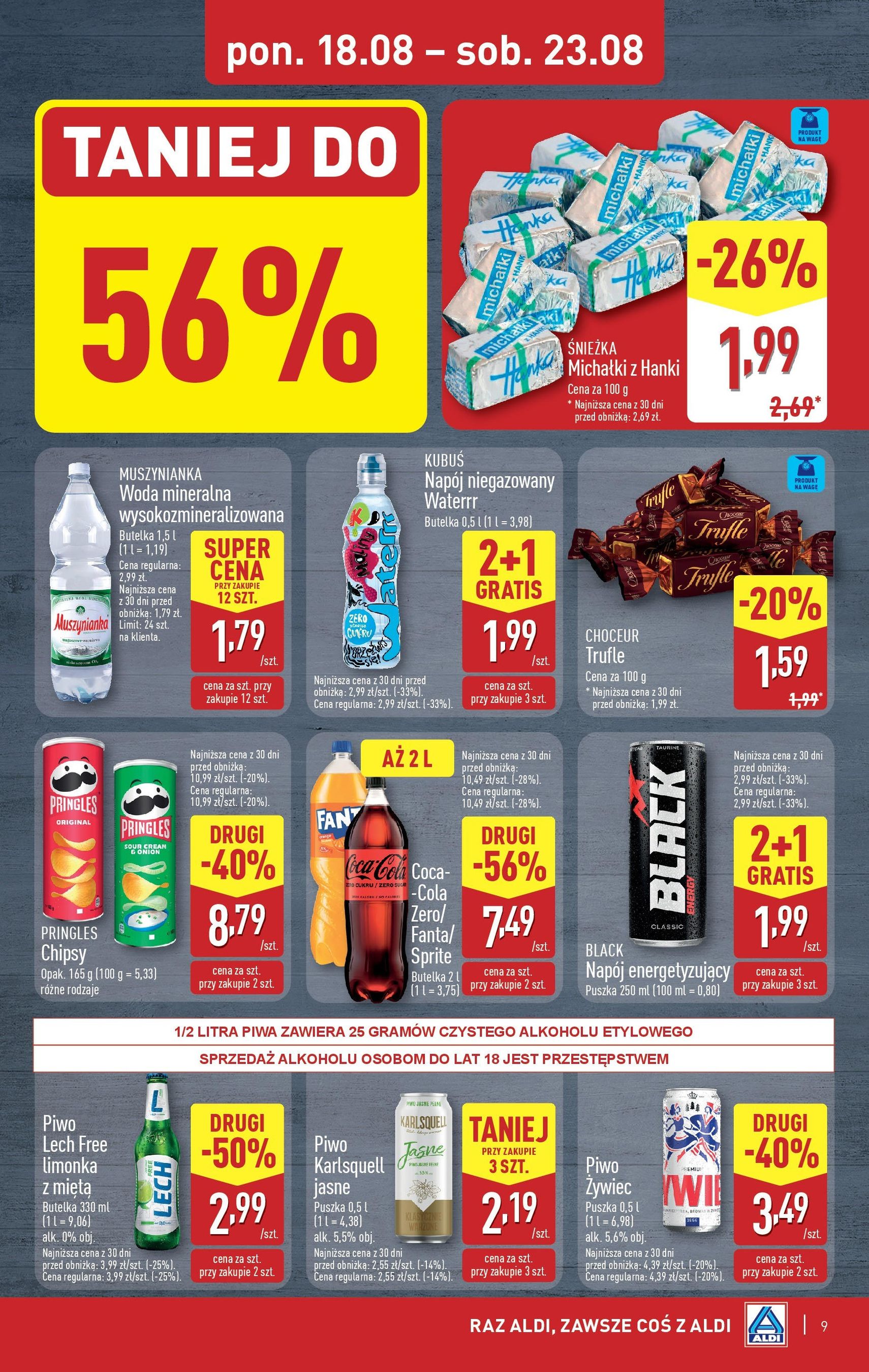 Aldi Gazetka - ważny gazetka od 18.08.2025 strona 9 z 28 Aldi Gazetka - ważny gazetka od 18.08.2025 strona 9 z 28