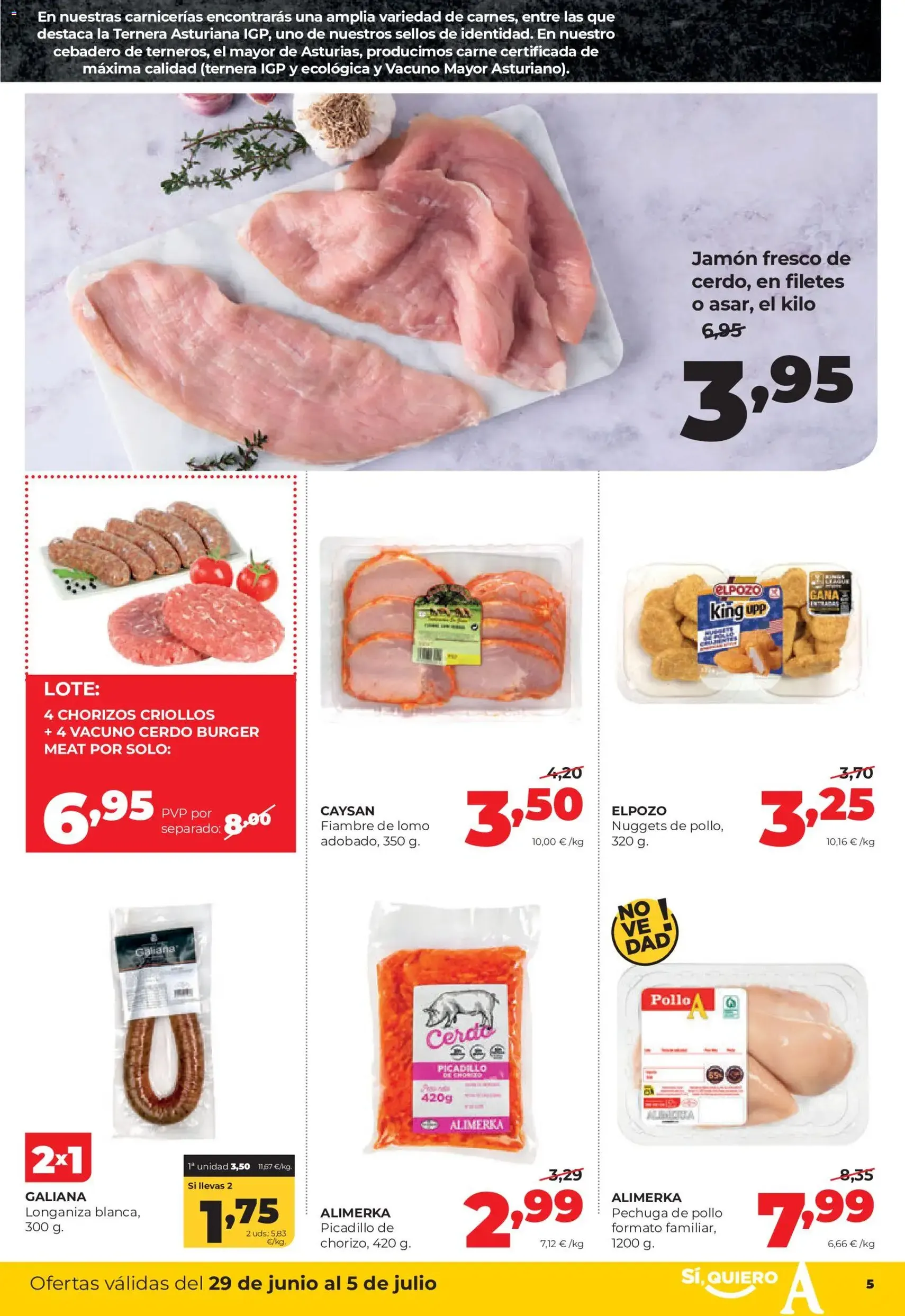 Alimerka folleto Asturias - folleto válido desde 29/06/2026 página 5 de 17