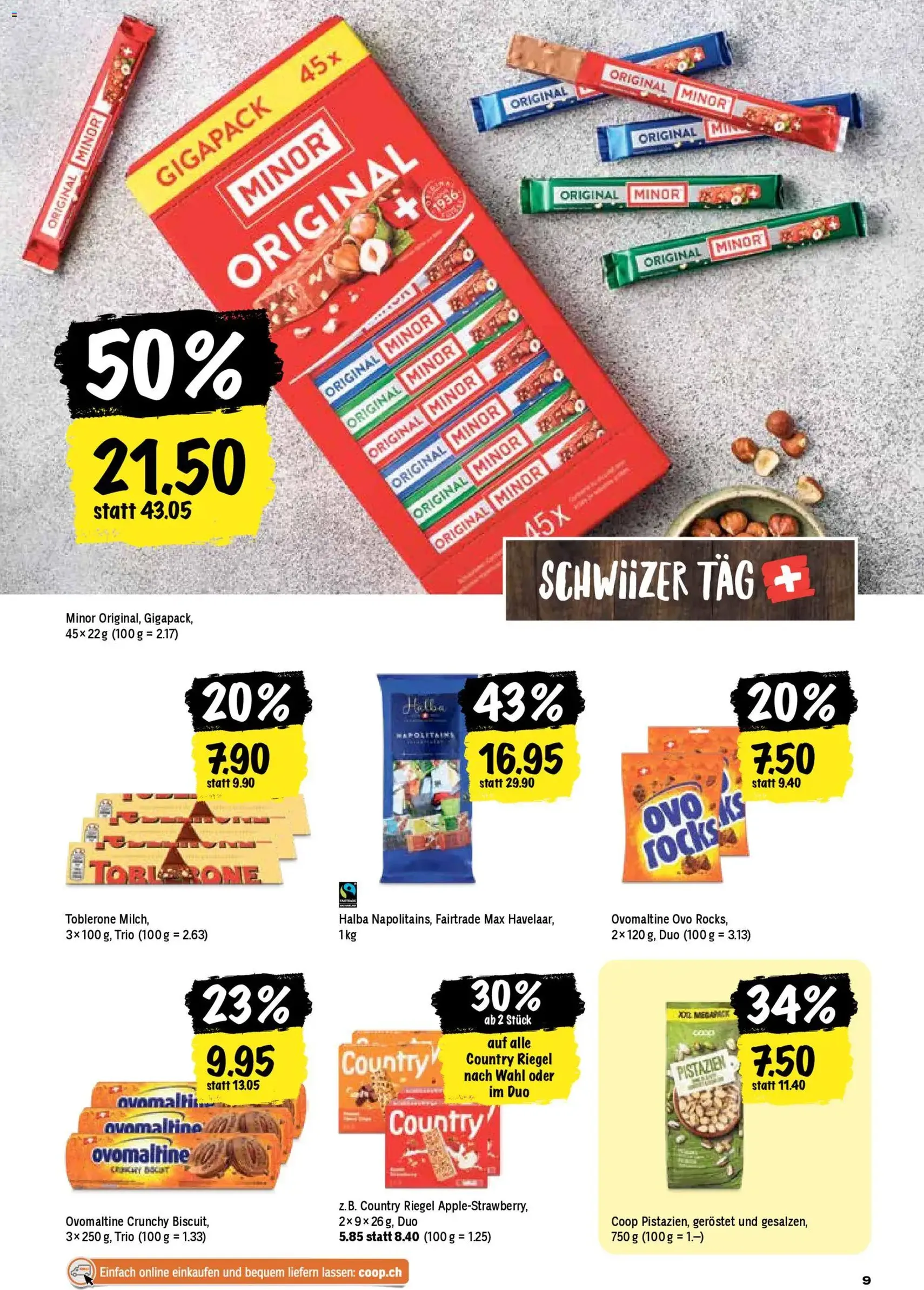 Coop aktionen - Gültiger Prospekt ab 16.04.2026, Seite 9 von insgesamt 24