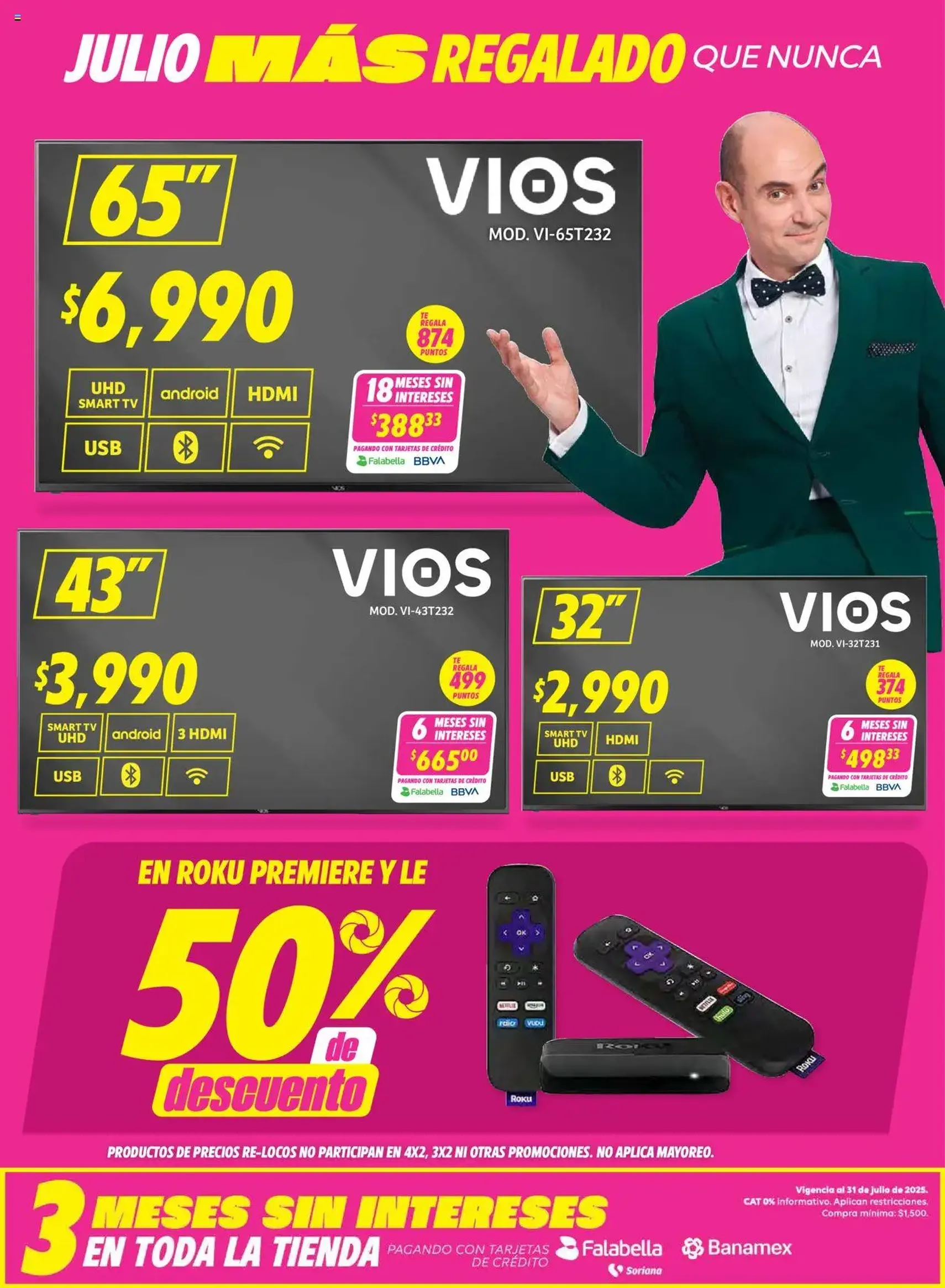 Soriana - Julio Regalado Híper Nacional - folleto válido desde 17/07/2025 página 21 de 30 Soriana - Julio Regalado Híper Nacional - folleto válido desde 17/07/2025 página 21 de 30
