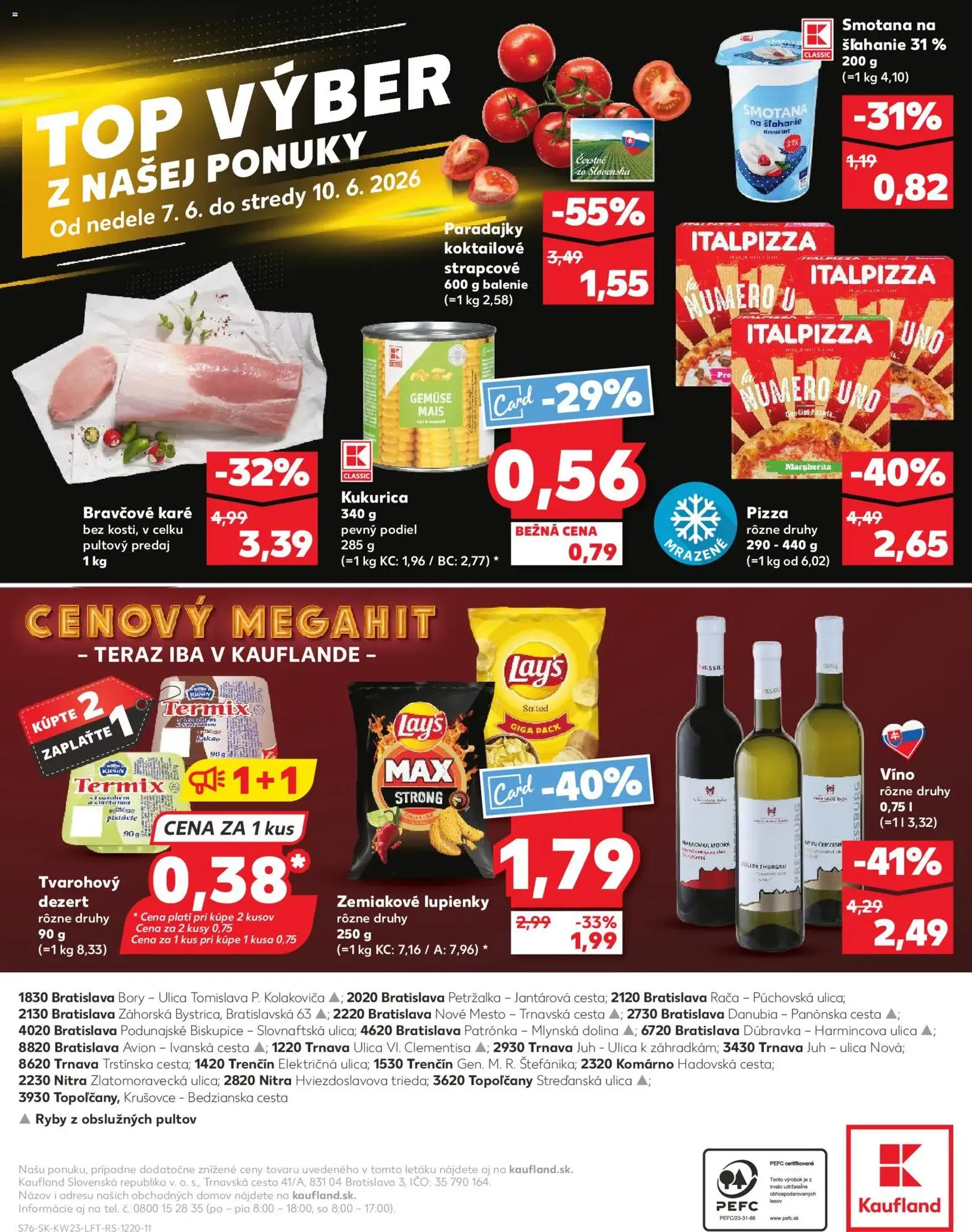 Kaufland leták - platný leták od 04.06.2026 strana 76 z 76