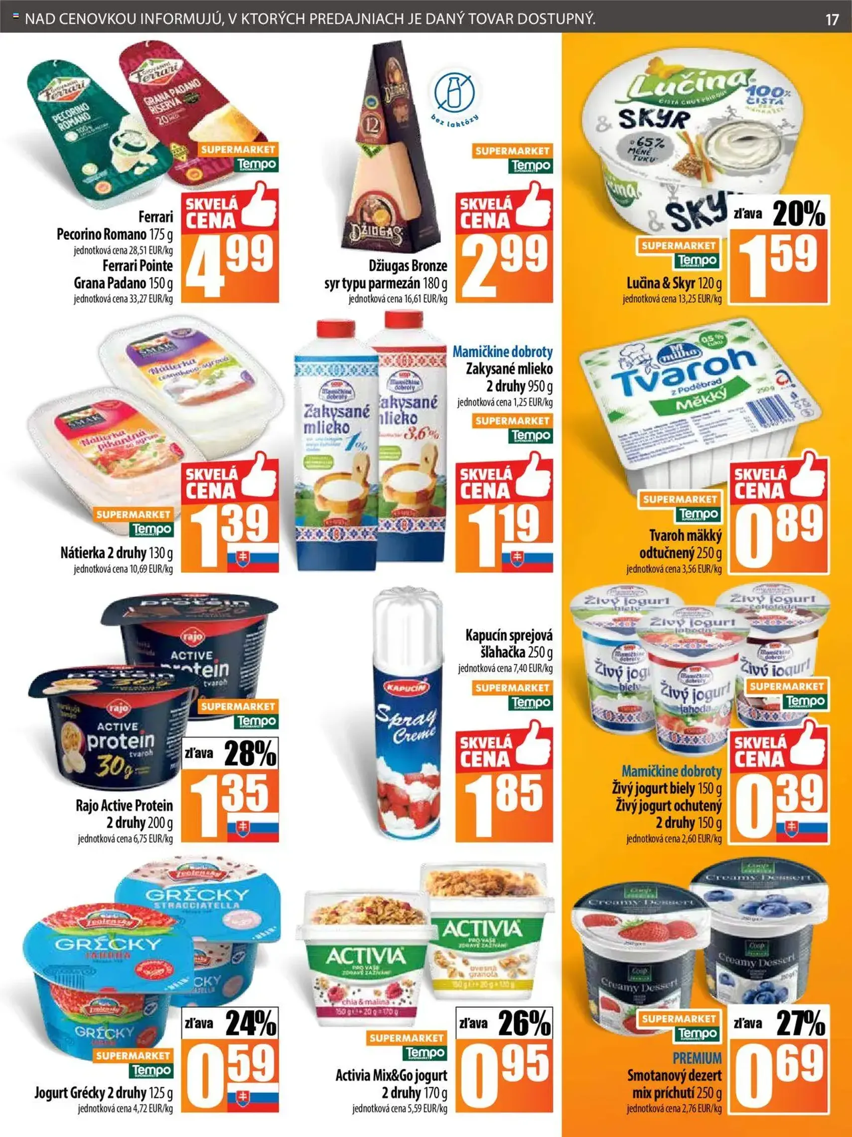 COOP Jednota leták - platný leták od 24.07.2025 strana 17 z 28 COOP Jednota leták - platný leták od 24.07.2025 strana 17 z 28