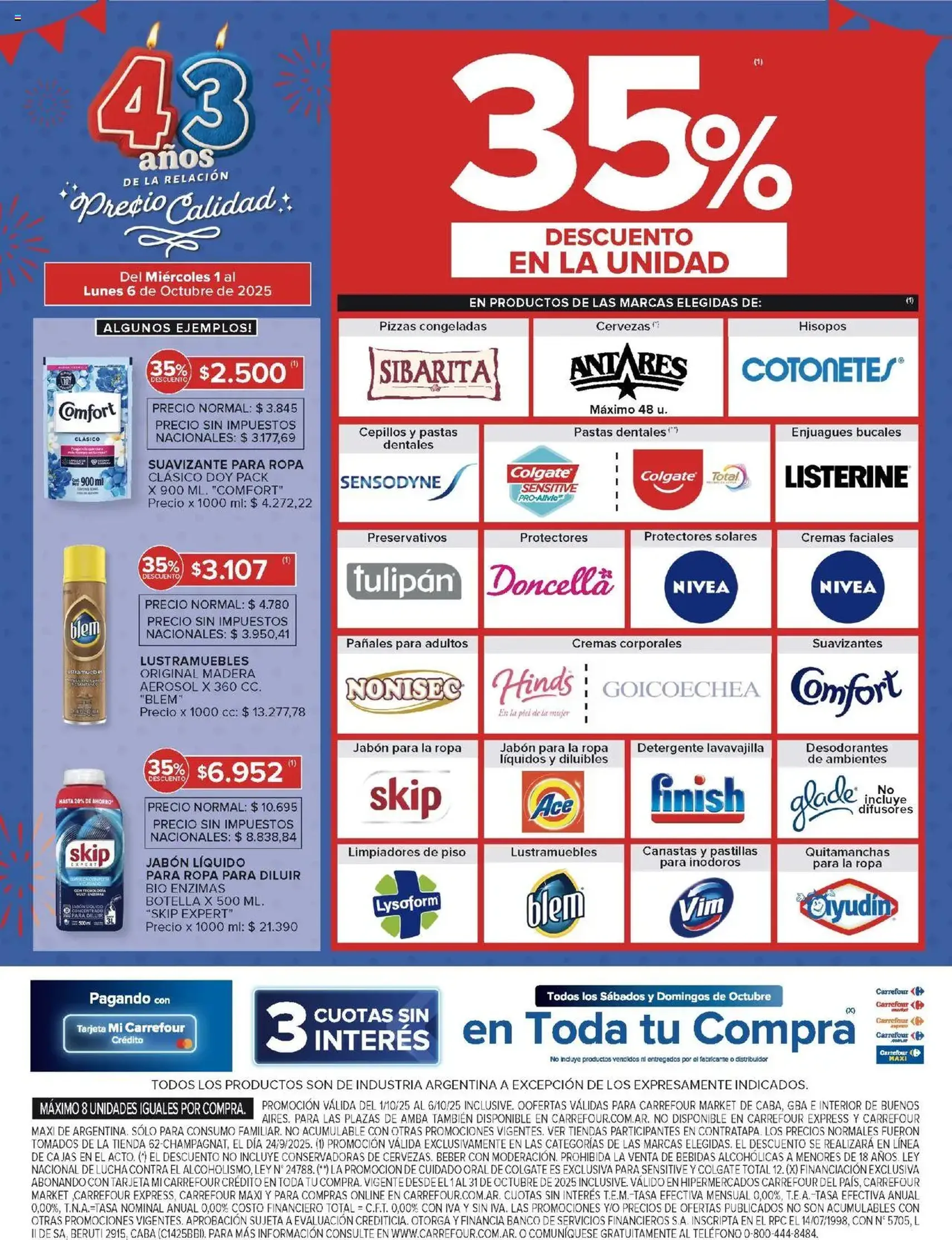 Carrefour ofertas - folleto válido desde 01/10/2025 página 44 de 59 Carrefour ofertas - folleto válido desde 01/10/2025 página 44 de 59