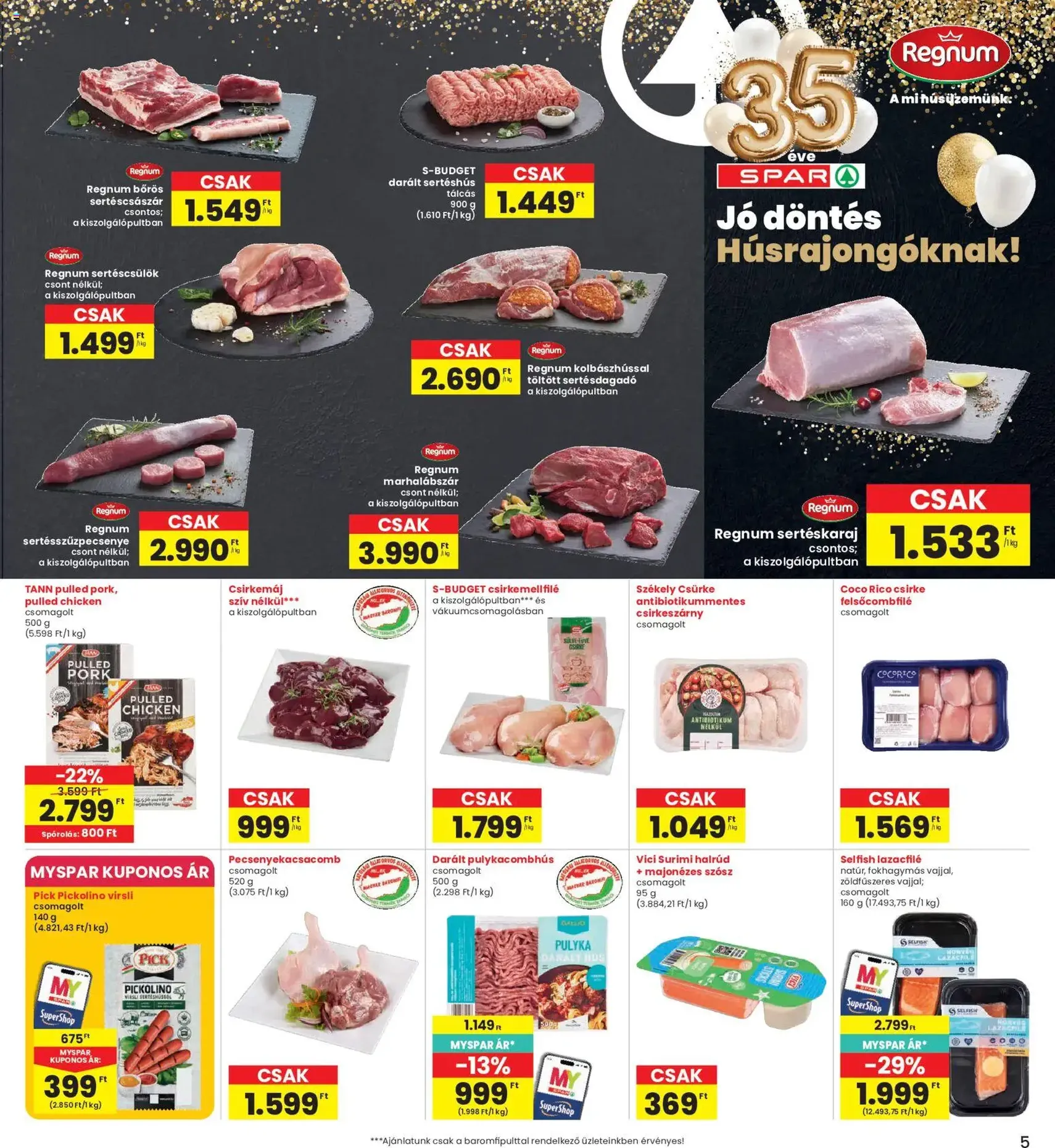 Interspar akciós újság - 2026.05.21. érvényes szórólap 5 oldal 20 oldalból