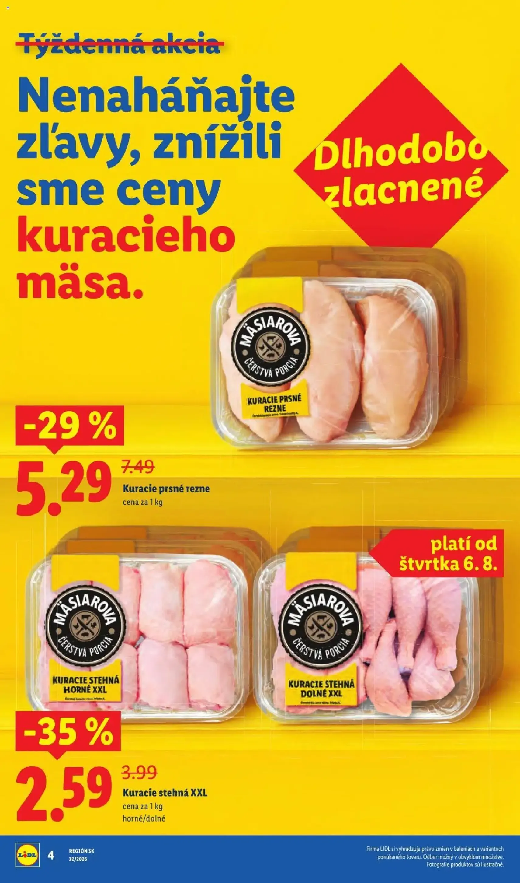 Lidl leták - platný leták od 03.08.2026 strana 6 z 95
