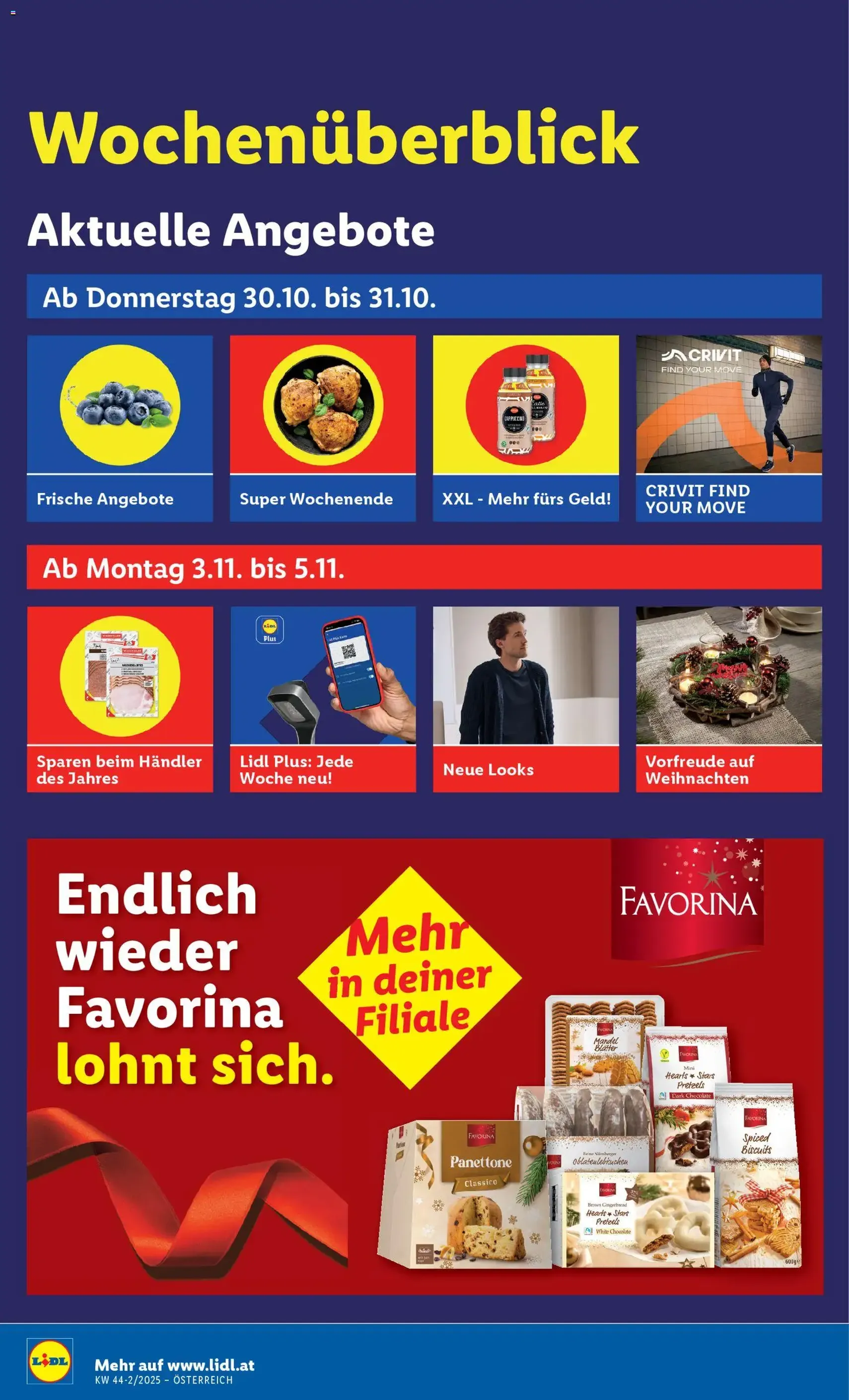 Lidl Flugblatt - Gültiger Prospekt ab 30.10.2025, Seite 2 von insgesamt 46 Lidl Flugblatt - Gültiger Prospekt ab 30.10.2025, Seite 2 von insgesamt 46