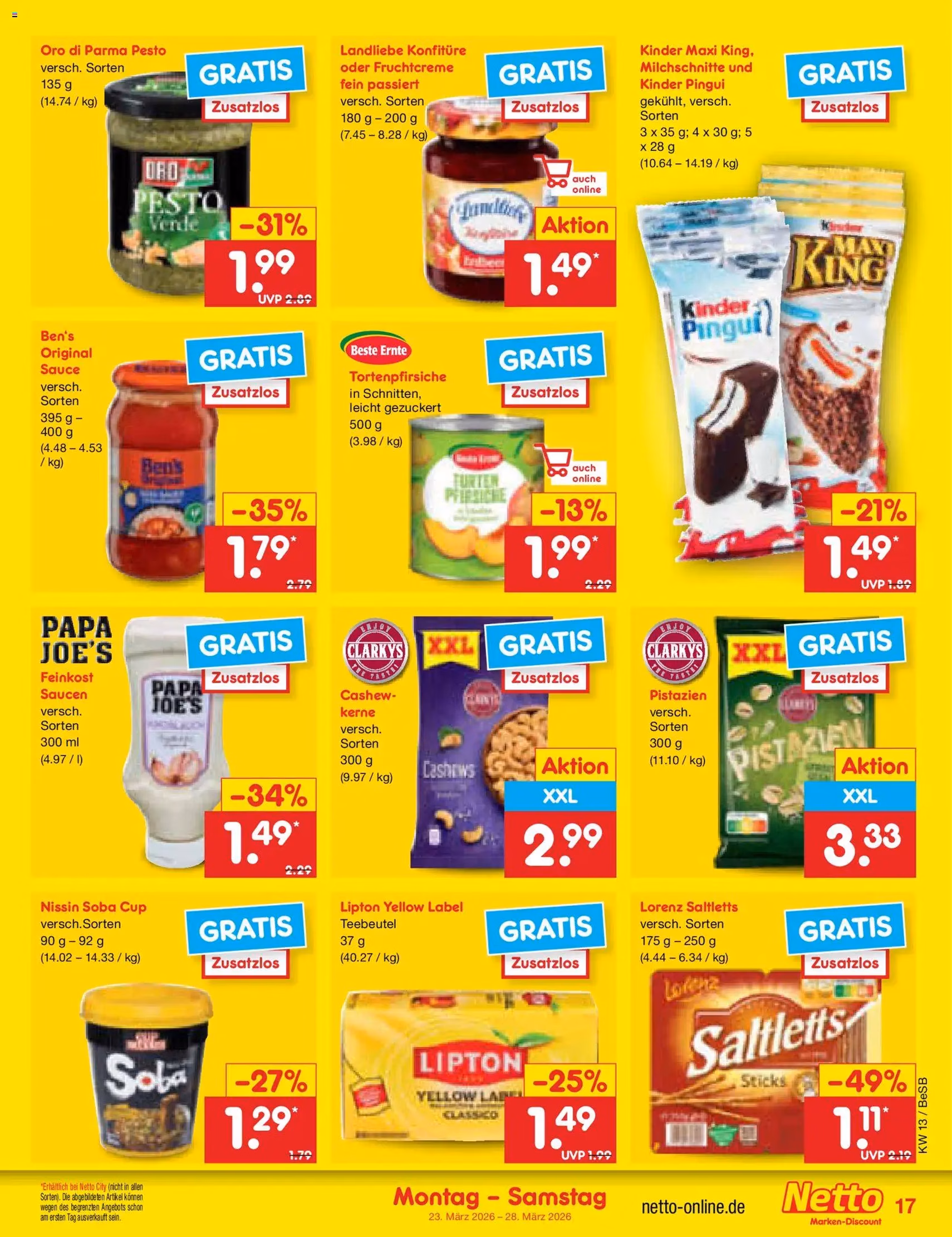 Netto Marken-Discount Prospekt - Gültiger Prospekt ab 23.03.2026, Seite 19 von insgesamt 60