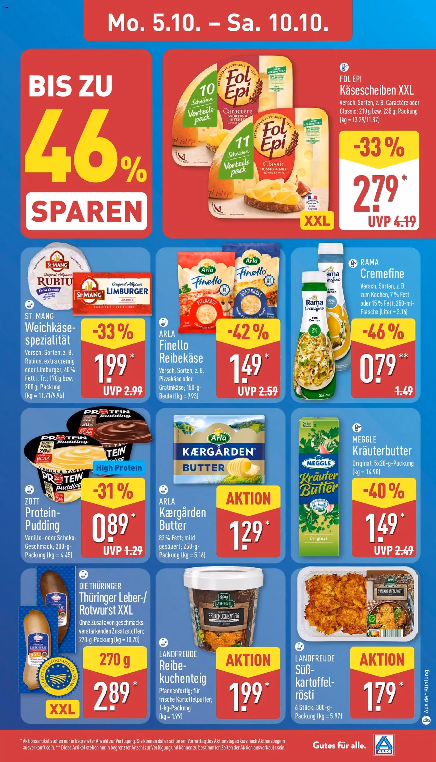 Aldi Prospekt - Gültiger Prospekt ab 05.10.2026, Seite 9 von insgesamt 48