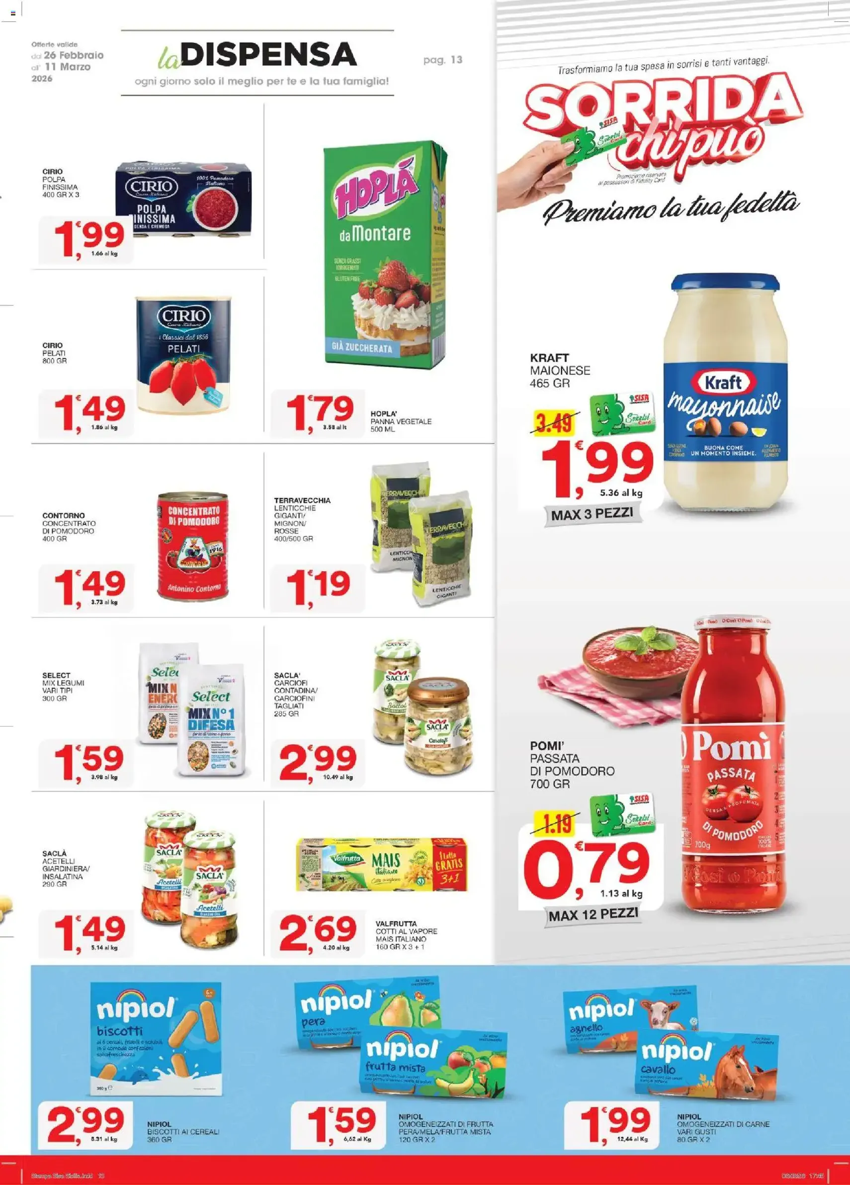 Volantino SISA - volantino valido dal 26/02/2026 pagina 13 di 24