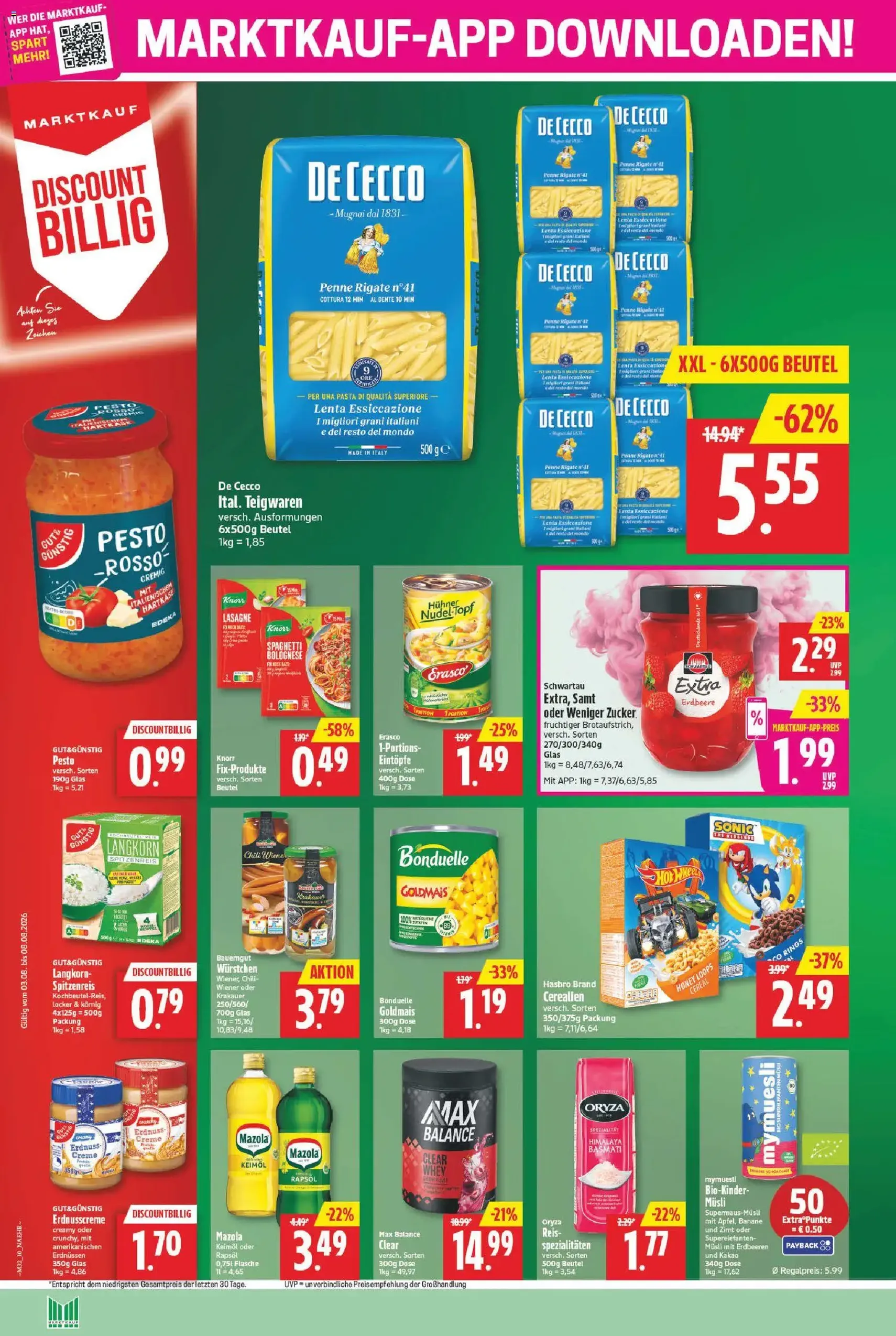 Marktkauf Prospekt - Gültiger Prospekt ab 03.08.2026, Seite 10 von insgesamt 32