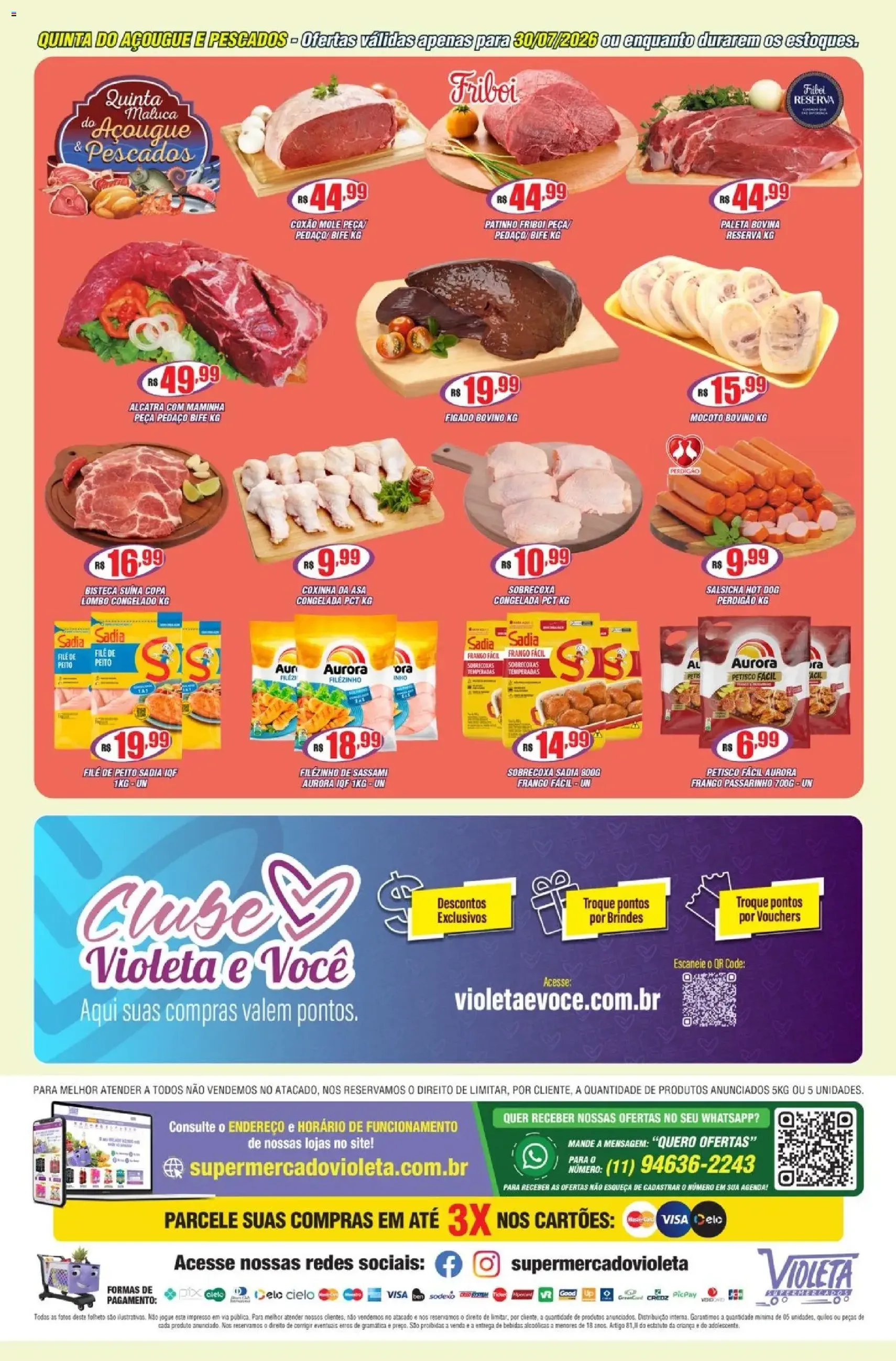Violeta Supermercados - Ofertas da semana - folheto válido a partir de 28/07/2026 página 4 de 4