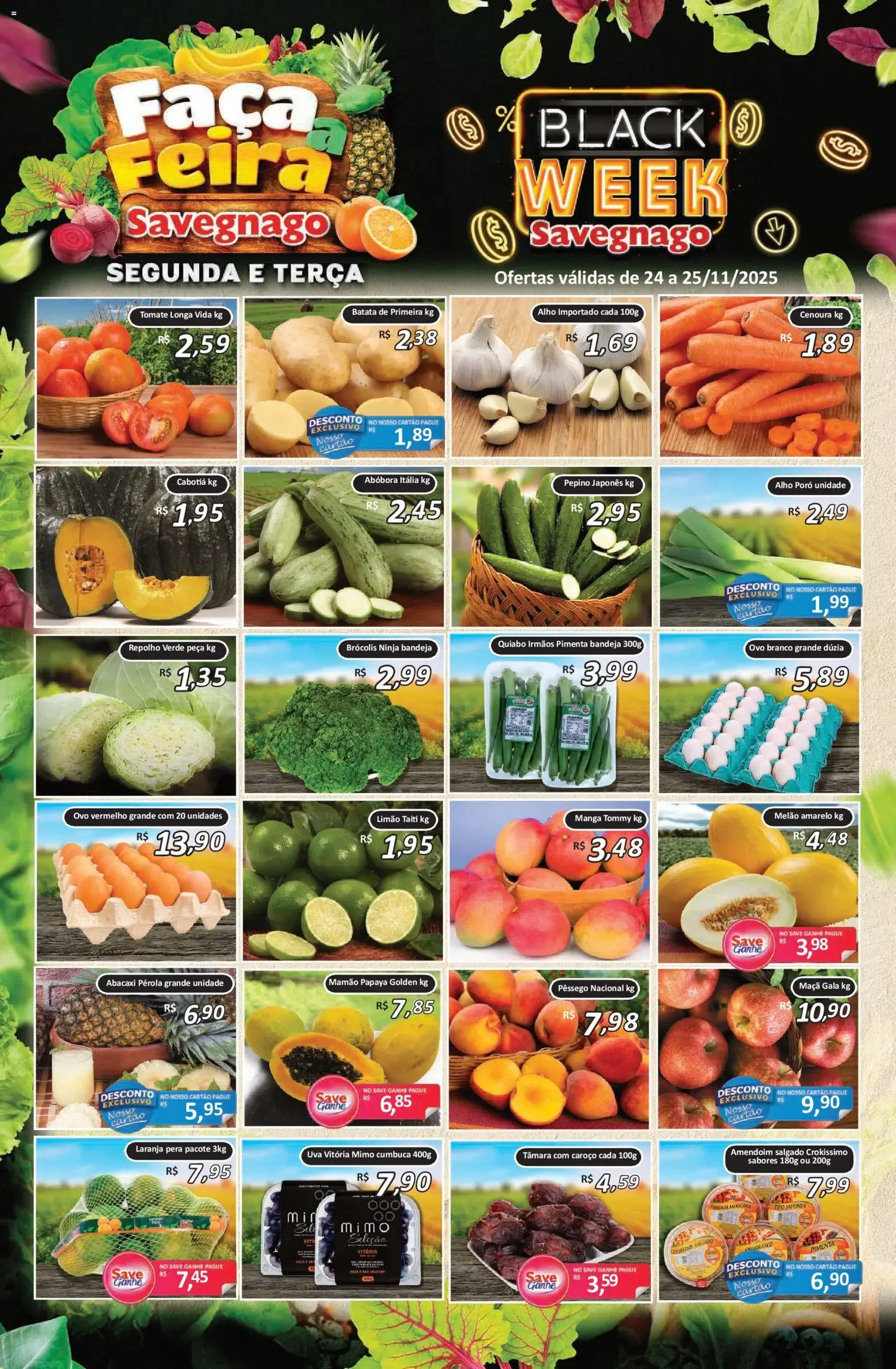 Savegnago Black Friday - folheto válido a partir de 24/11/2025 página 1 de 2
