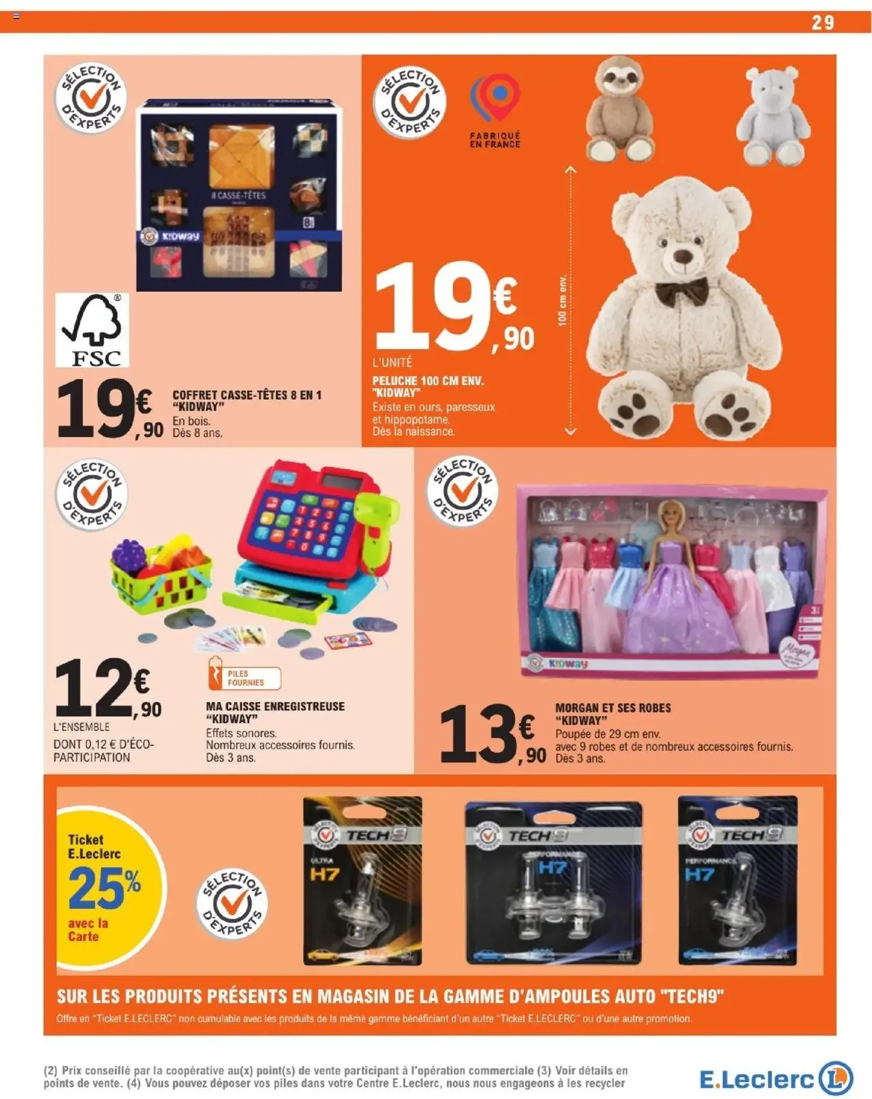 E.Leclerc catalogue semaine 42 - brochure valable à partir du 14/10/2025, page 29 sur 36