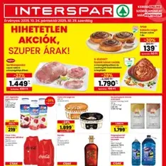 Interspar Akciós újság - szórólap előnézete érvényes 2025.10.24. -tól