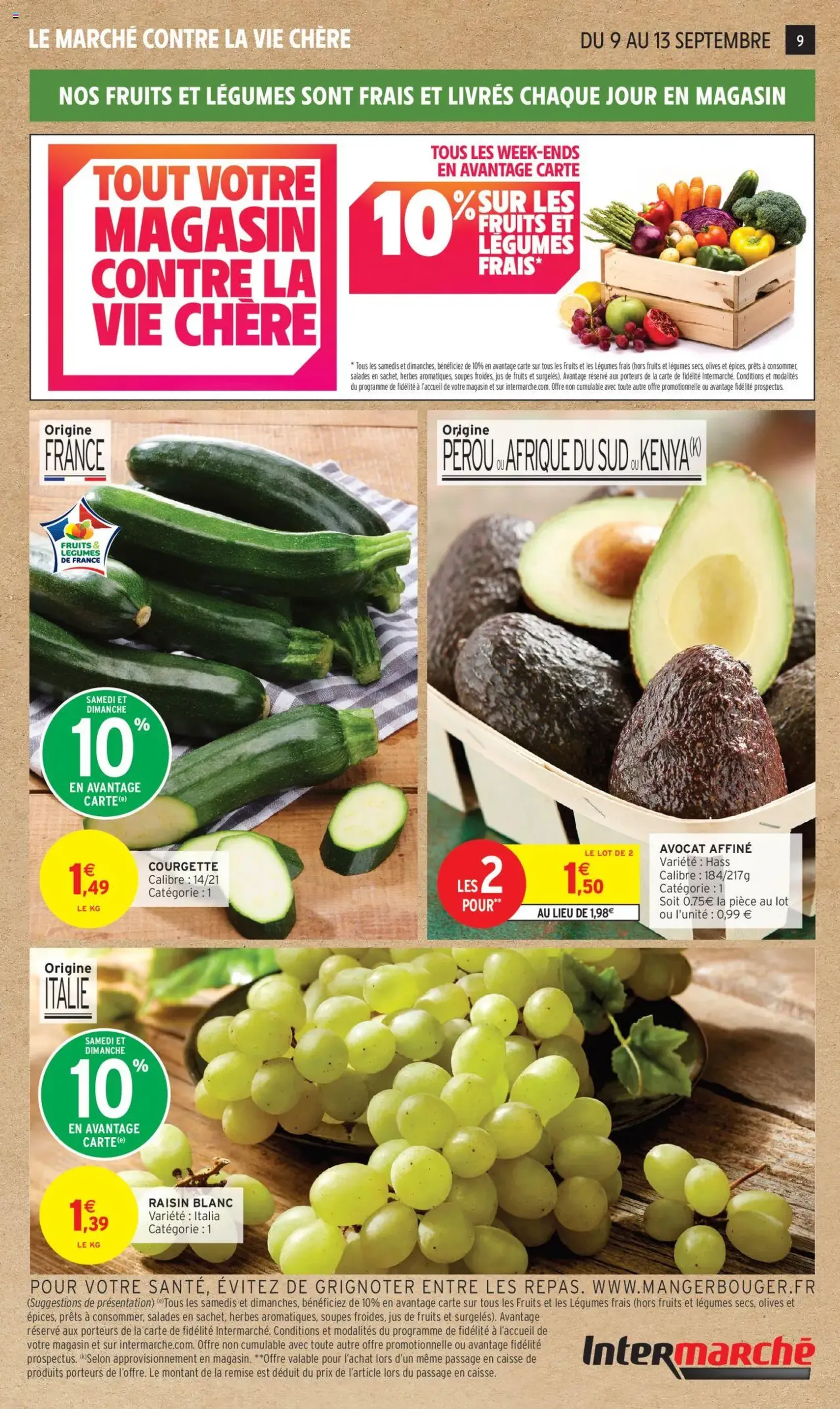 Intermarché - C'est le très gros anniversaire - brochure valable à partir du 09/09/2025, page 9 sur 36 Intermarché - C'est le très gros anniversaire - brochure valable à partir du 09/09/2025, page 9 sur 36