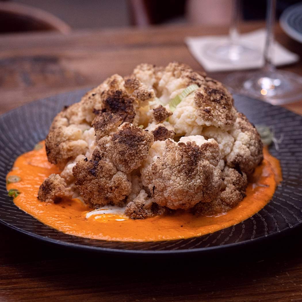 Cavolfiore integrale ripieno al forno Keto