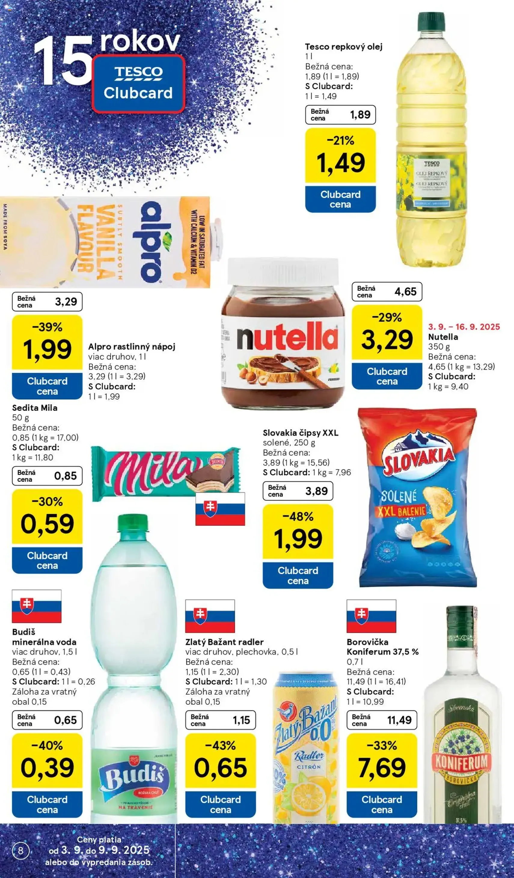 Tesco Hypermarket - leták - platný leták od 03.09.2025 strana 8 z 33 Tesco Hypermarket - leták - platný leták od 03.09.2025 strana 8 z 33