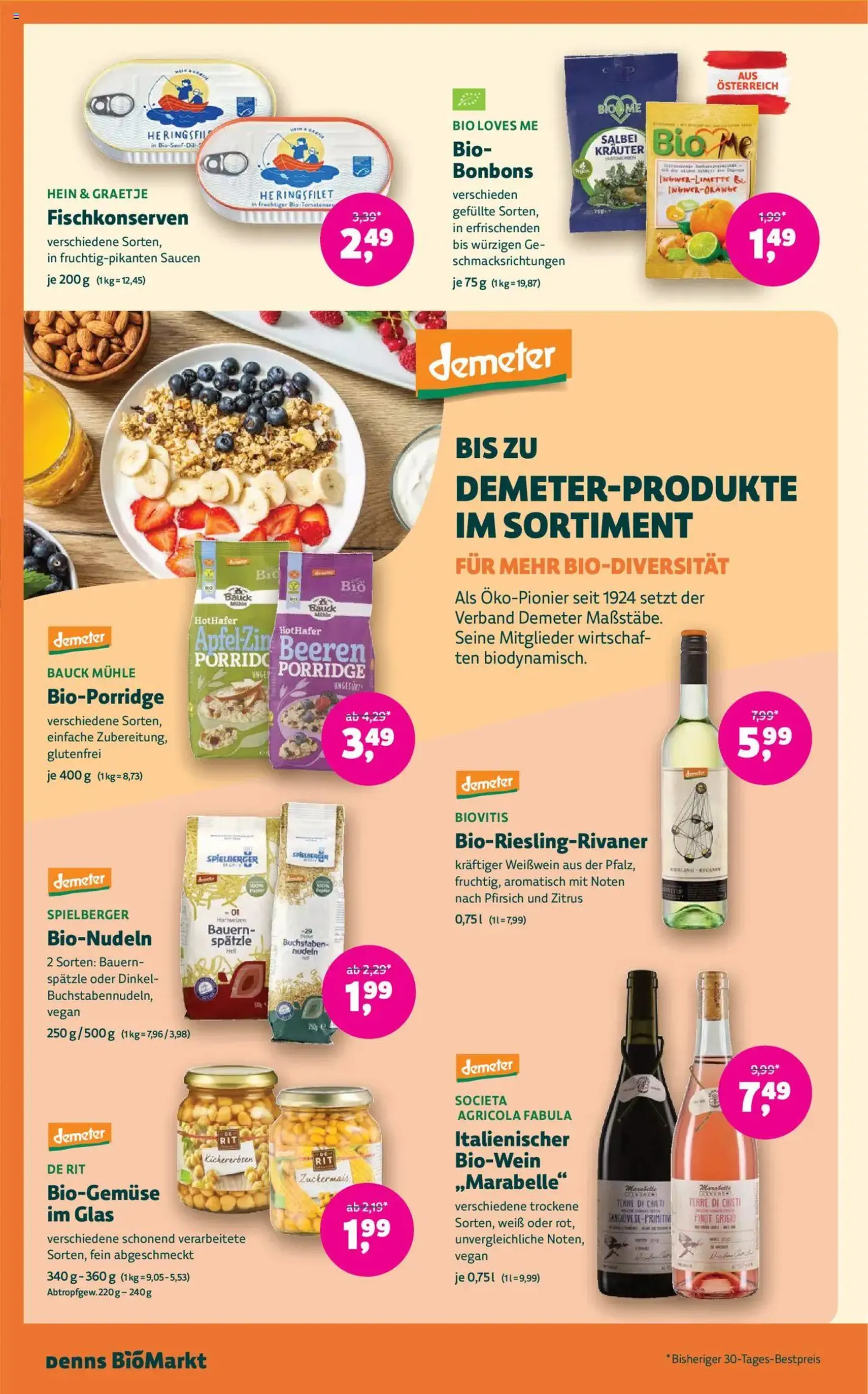 Denns BioMarkt Angebote - Gültiger Prospekt ab 08.10.2025, Seite 6 von insgesamt 12