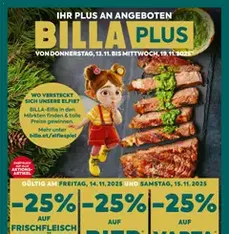 Billa Plus Flugblatt - Prospekt Vorschau gültig ab 13.11.2025