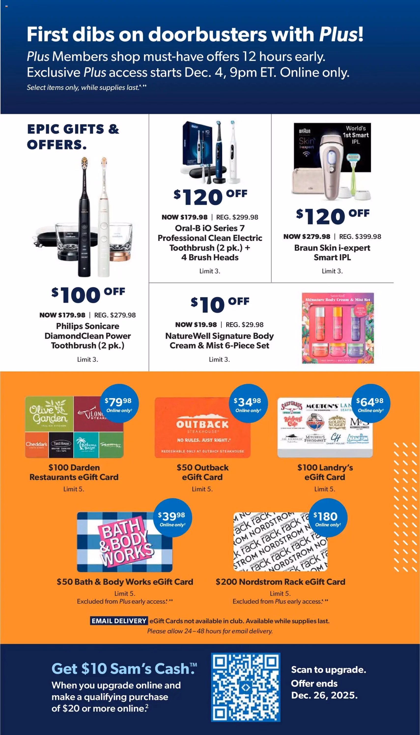 Sam's Club Instant Savings Book December - valid flyer from 12/03/2025, page 3 of 48