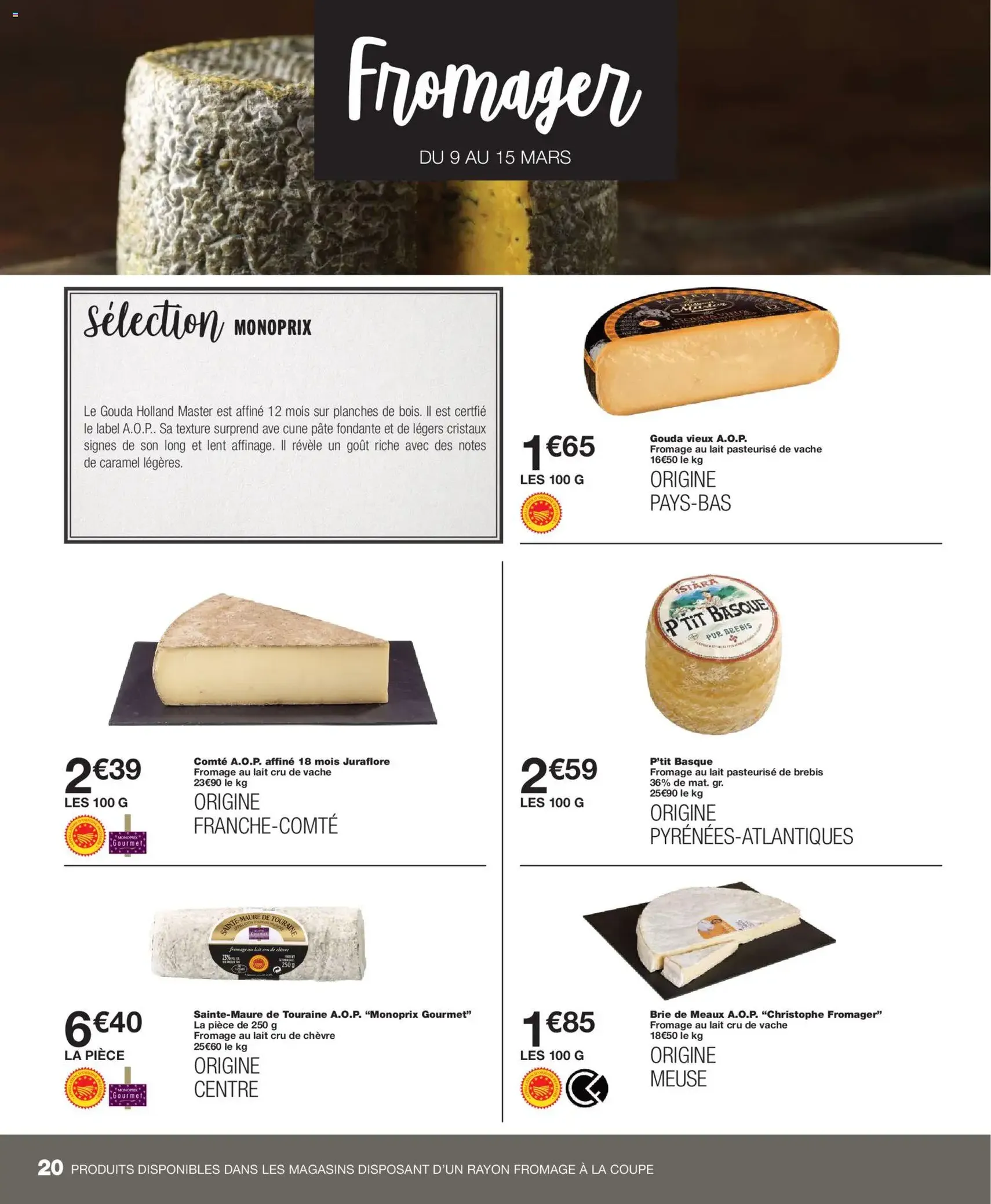 Monoprix catalogue - brochure valable à partir du 03/03/2026, page 20 sur 68