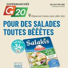 G20 Supermarchés catalogue - Prévisualisation du catalogue valable à partir du 06/05/2026