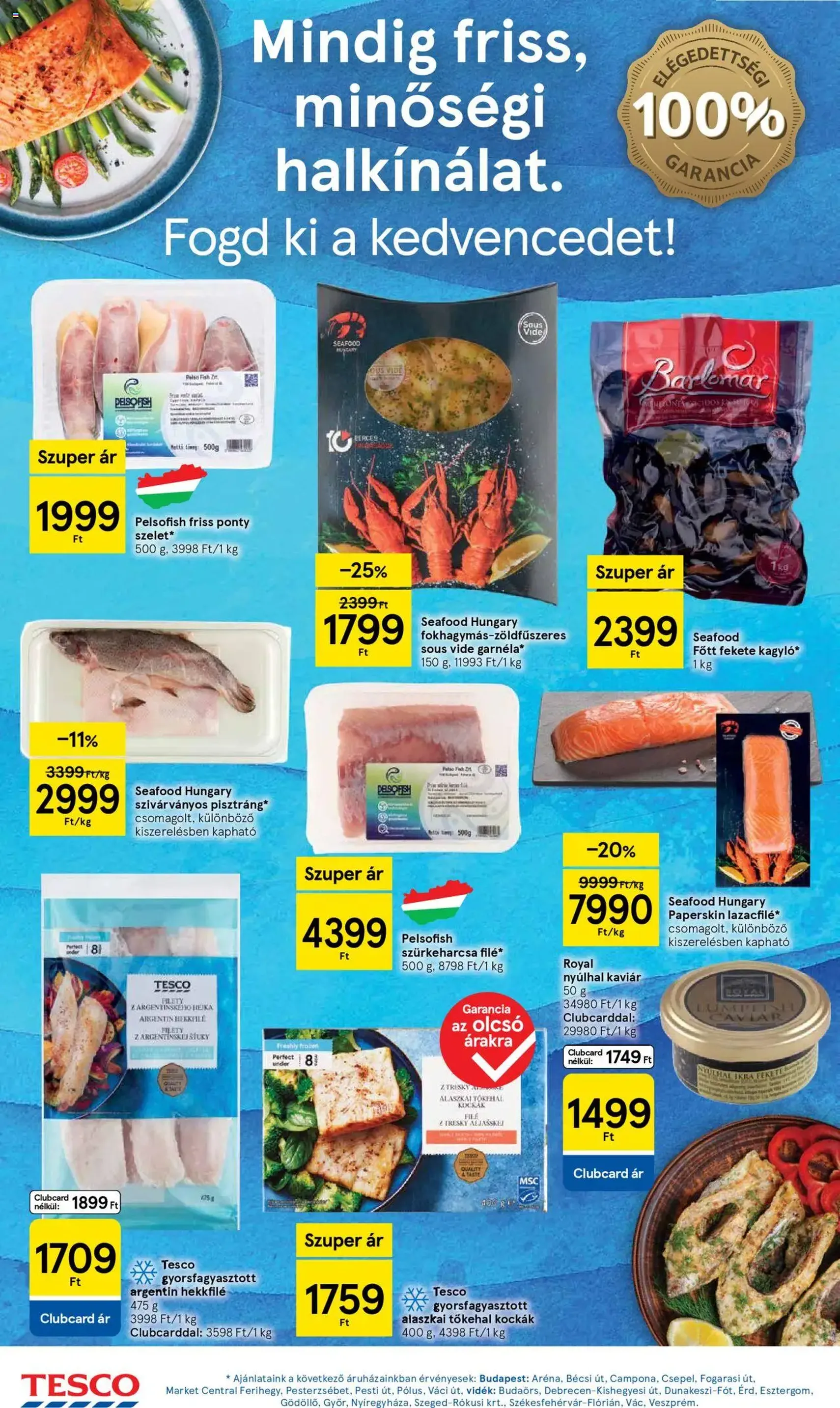 Tesco Hipermarket - Akciós újság - 2025.10.09. érvényes szórólap 20 oldal 32 oldalból