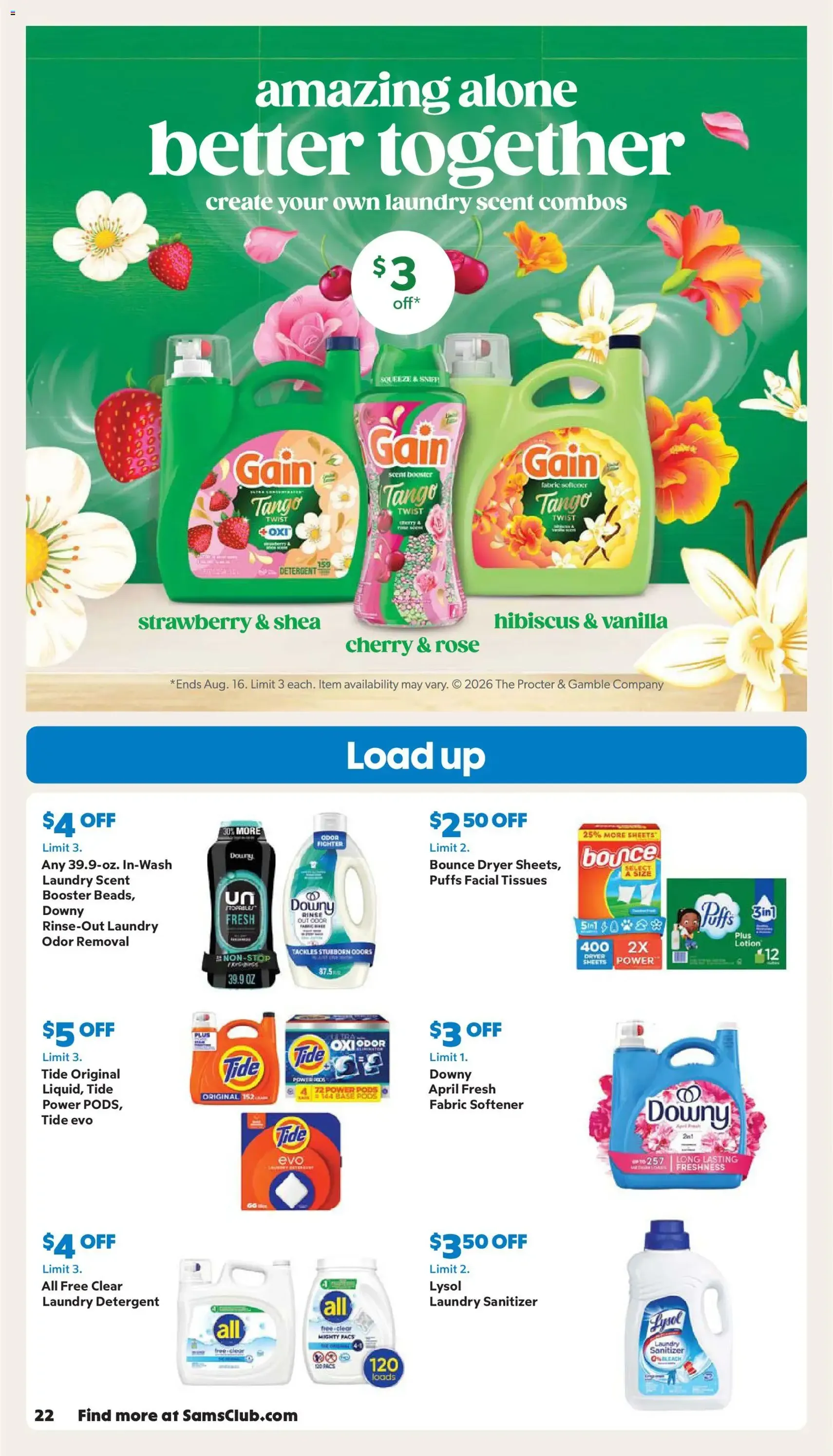 Sam's Club Instant Savings Book July 2026 - valid flyer from 07/22/2026, page 22 of 44