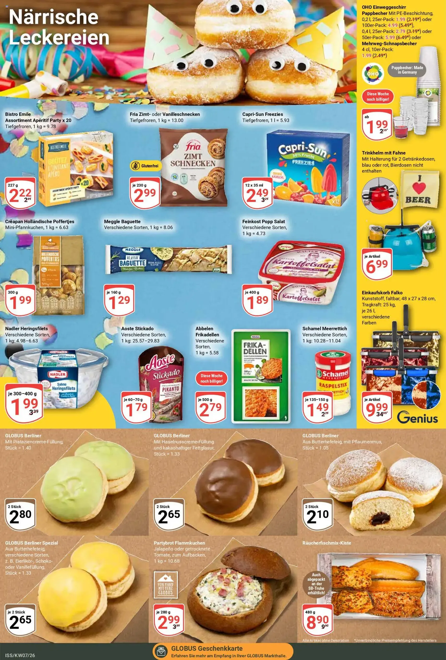 Globus Prospekt - Gültiger Prospekt ab 09.02.2026, Seite 2 von insgesamt 25