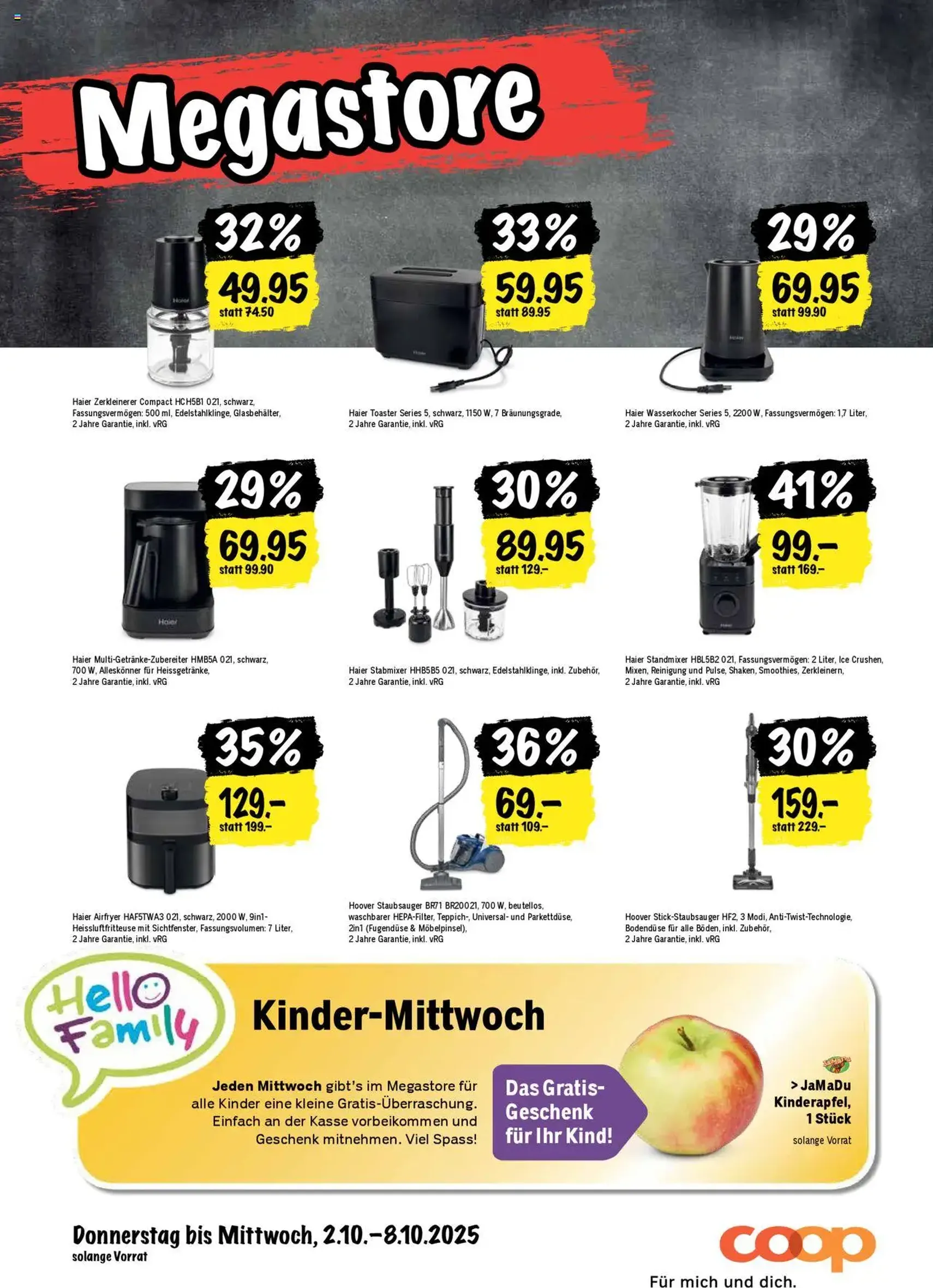 Coop Aktionen - Gültiger Prospekt ab 02.10.2025, Seite 28 von insgesamt 28