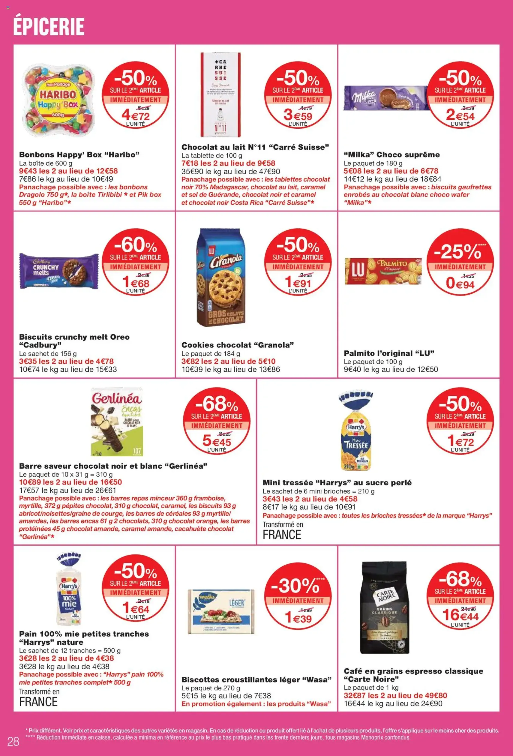 Monoprix catalogue - brochure valable à partir du 20/01/2026, page 28 sur 52