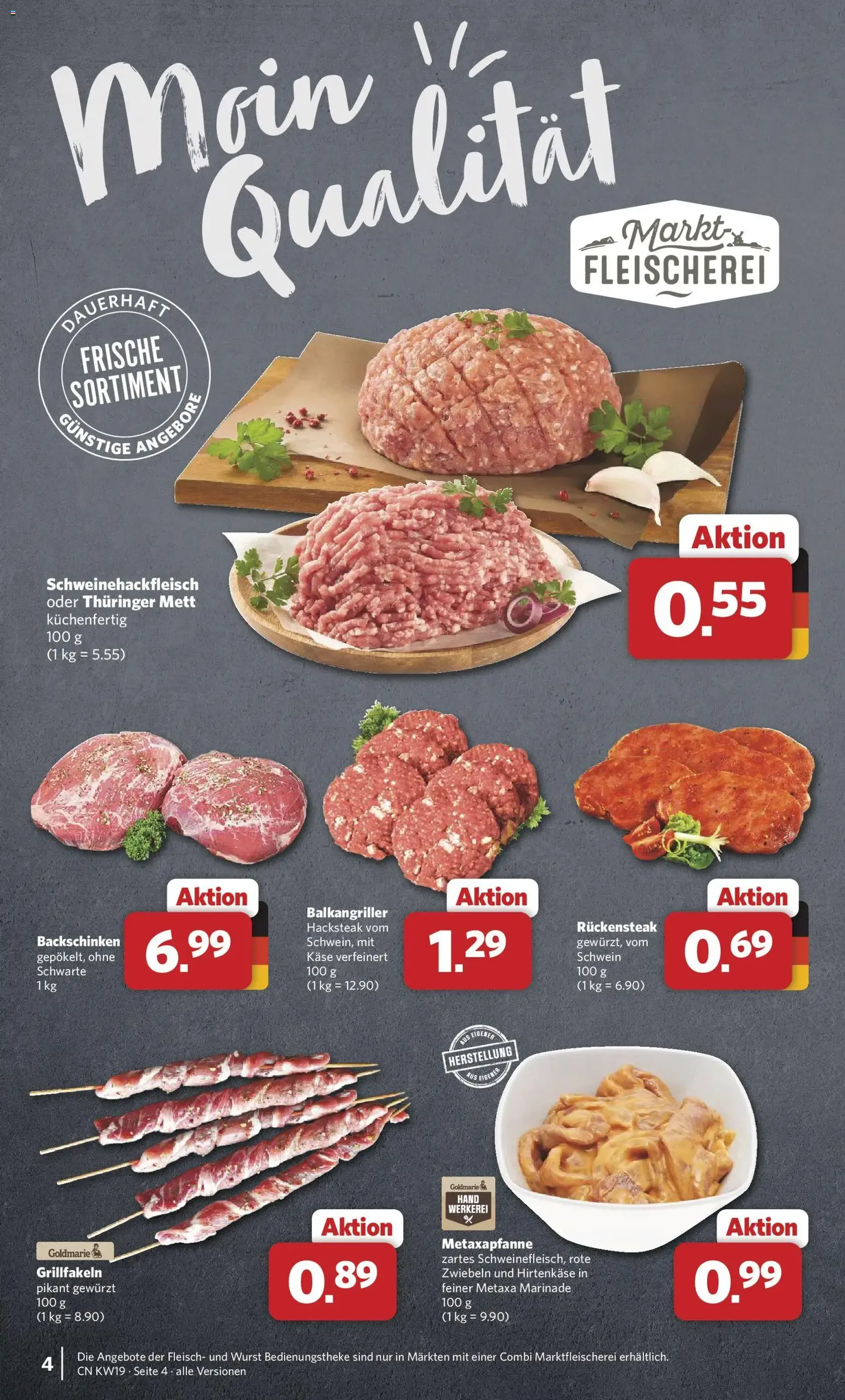 Combi Prospekt - Gültiger Prospekt ab 04.05.2026, Seite 4 von insgesamt 31