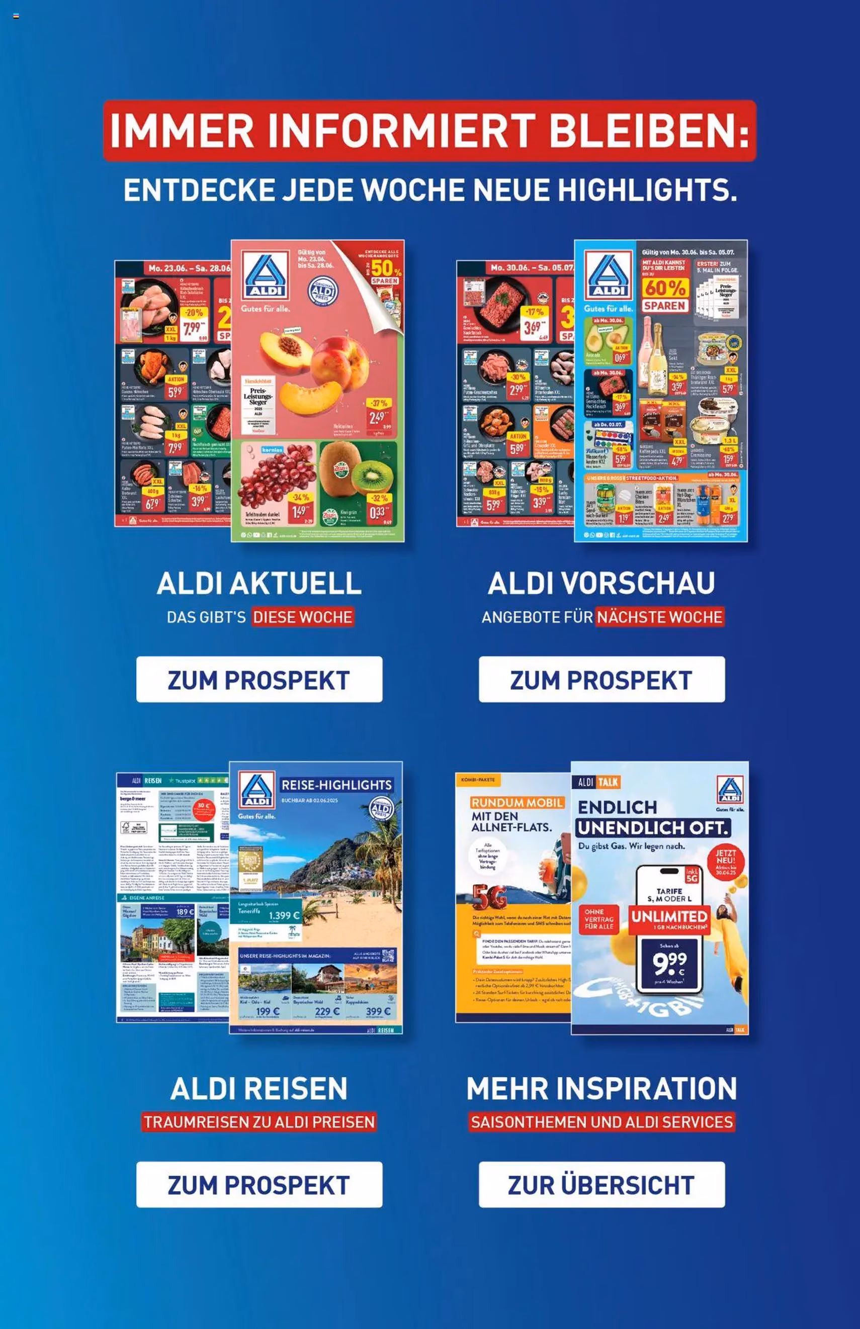 Aldi Prospekt - Gültiger Prospekt ab 21.07.2025, Seite 44 von insgesamt 44
