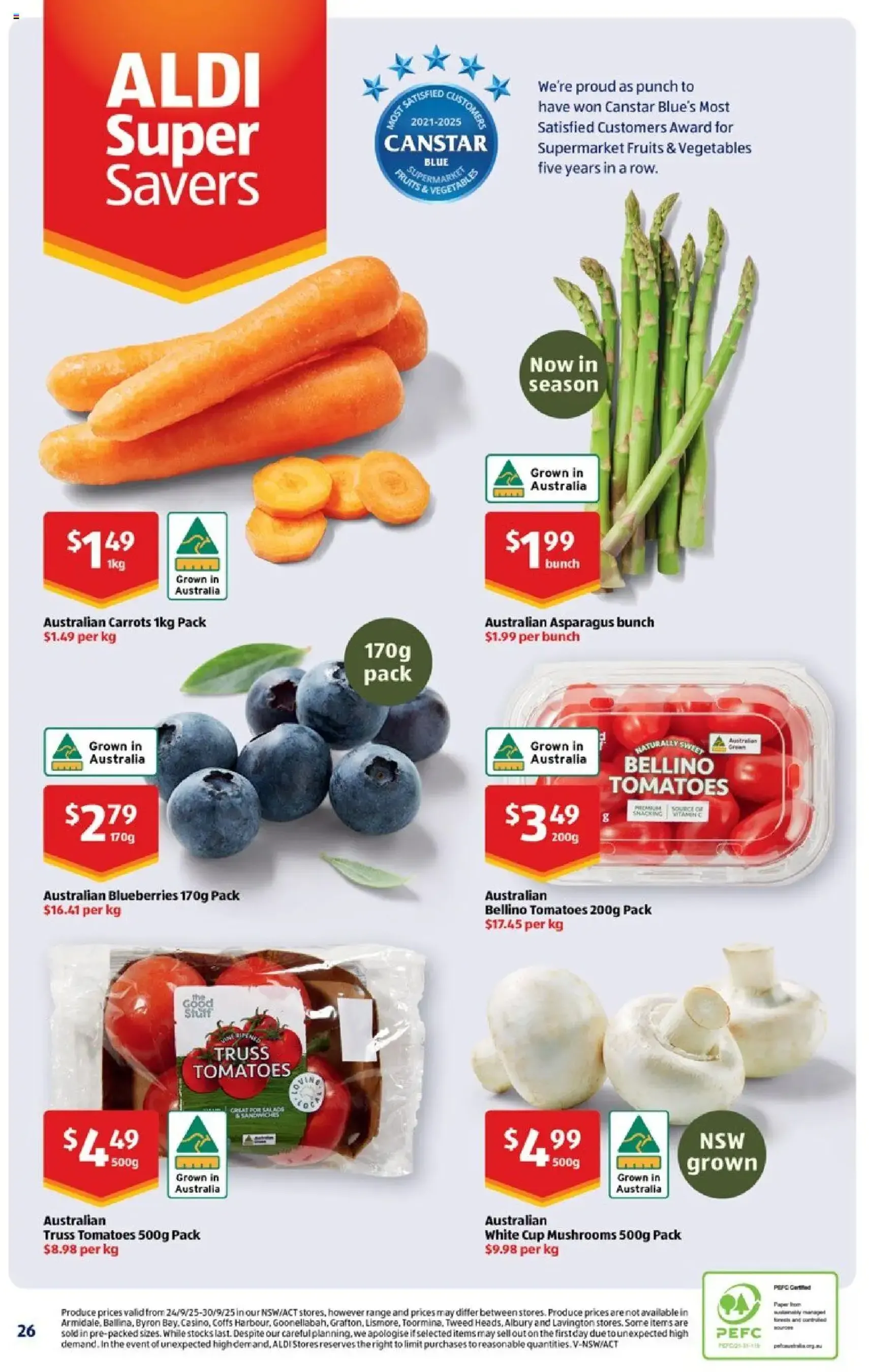 Catalogue Aldi - valid flyer from 01/10/2025, page 26 of 28 Catalogue Aldi - valid flyer from 01/10/2025, page 26 of 28