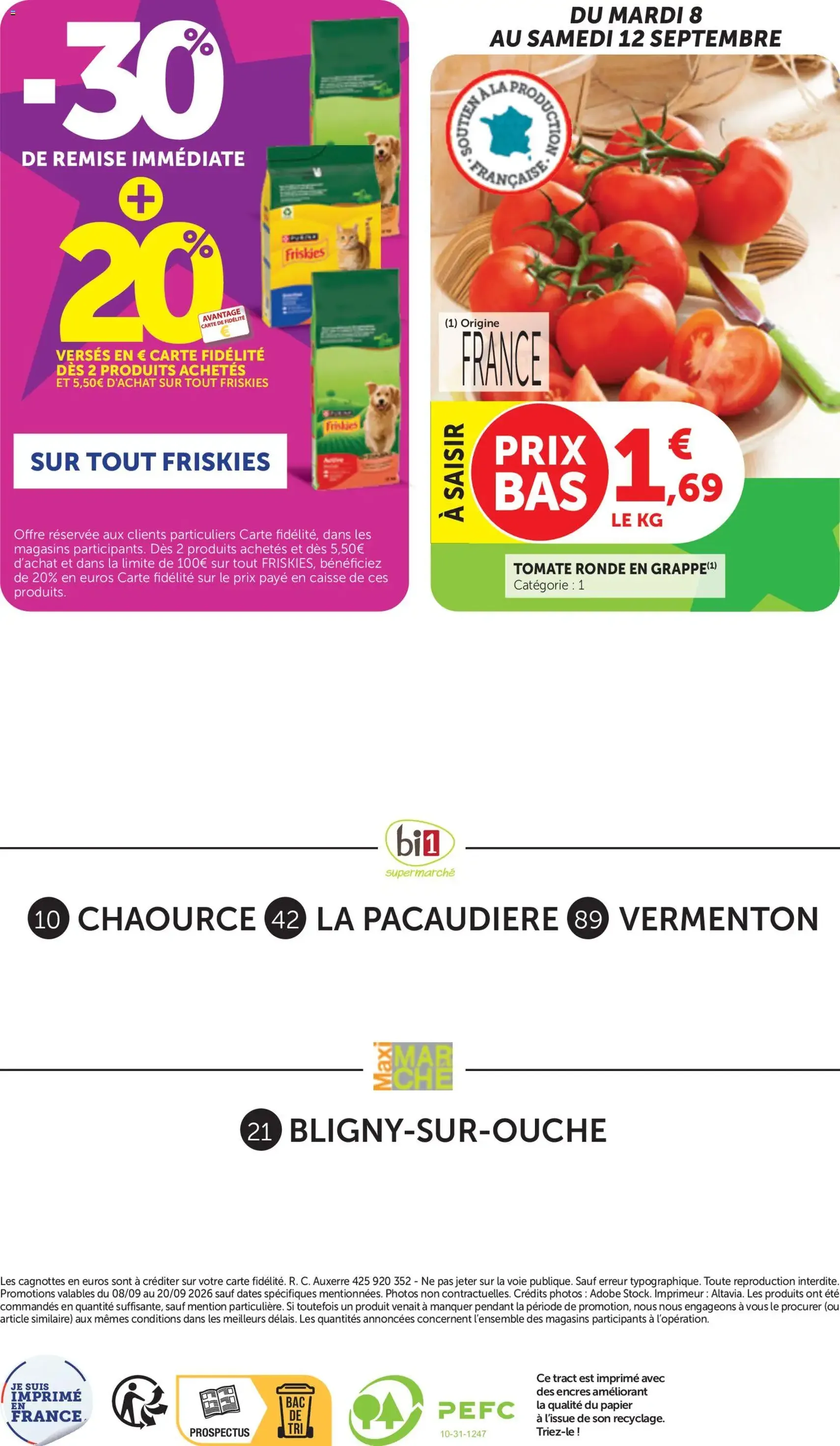 Bi1 Catalogue - brochure valable à partir du 08/09/2026, page 20 sur 20