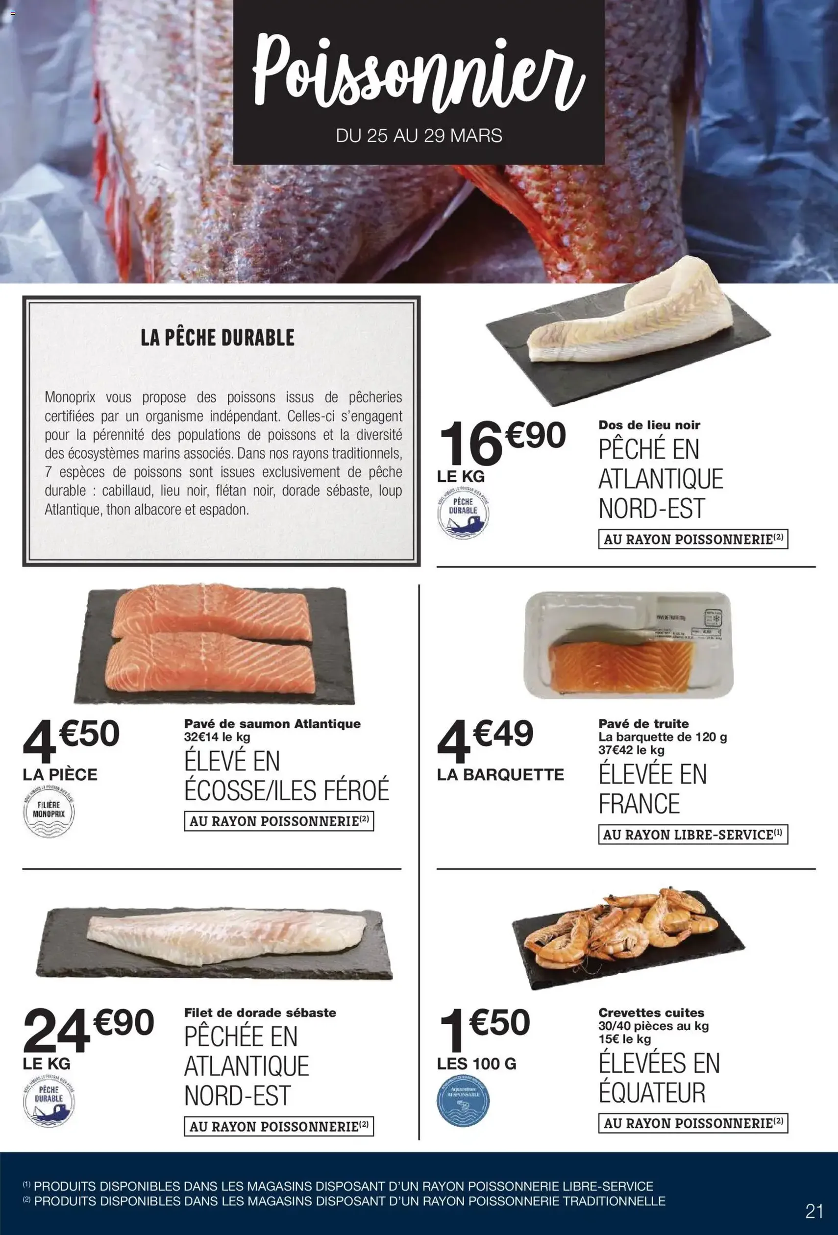 Monoprix catalogue - brochure valable à partir du 24/03/2026, page 21 sur 66