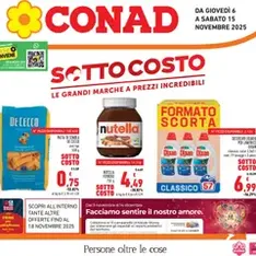 Volantino Conad - anteprima volantino valido dal 06/11/2025