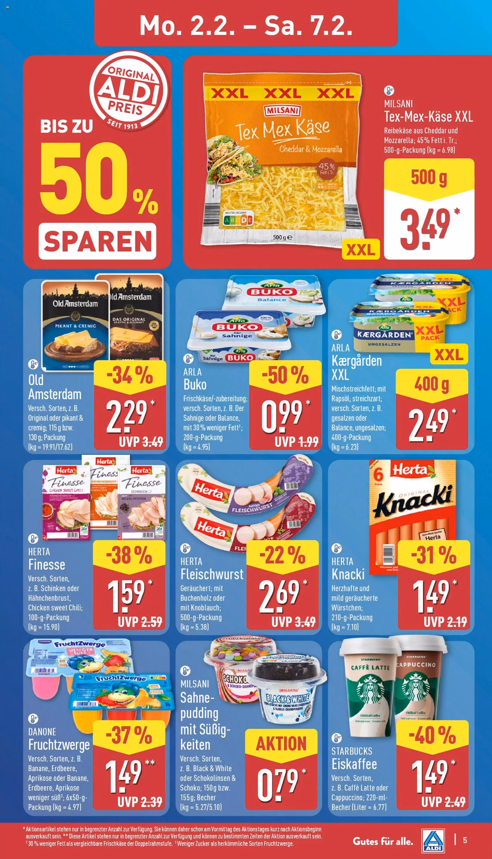 Aldi Prospekt - Gültiger Prospekt ab 02.02.2026, Seite 5 von insgesamt 42