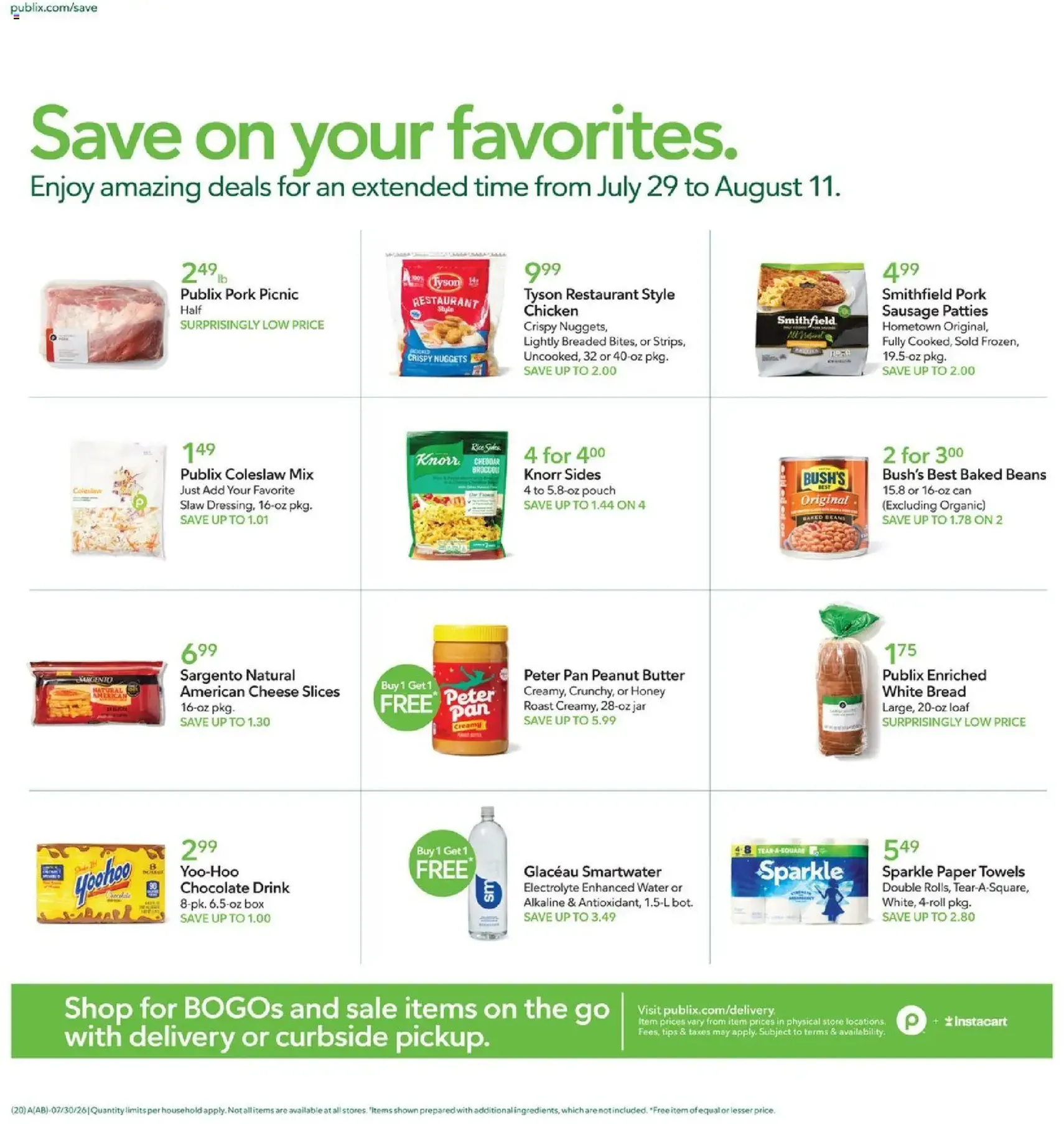 Publix Weekly Ad - valid flyer from 08/05/2026, page 21 of 21
